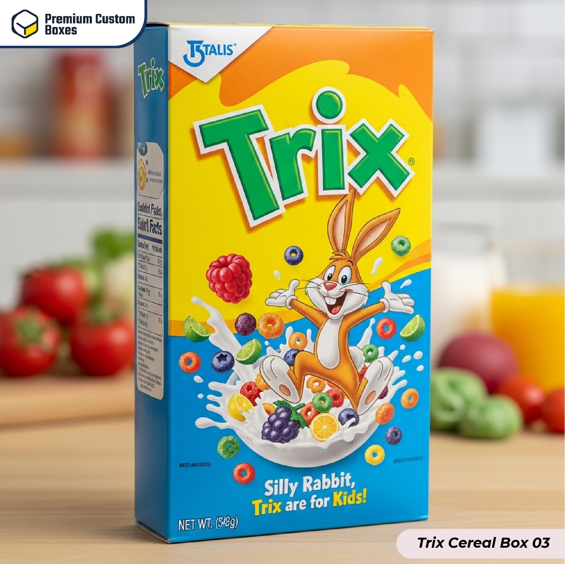 Custom Trix Cereal Boxes