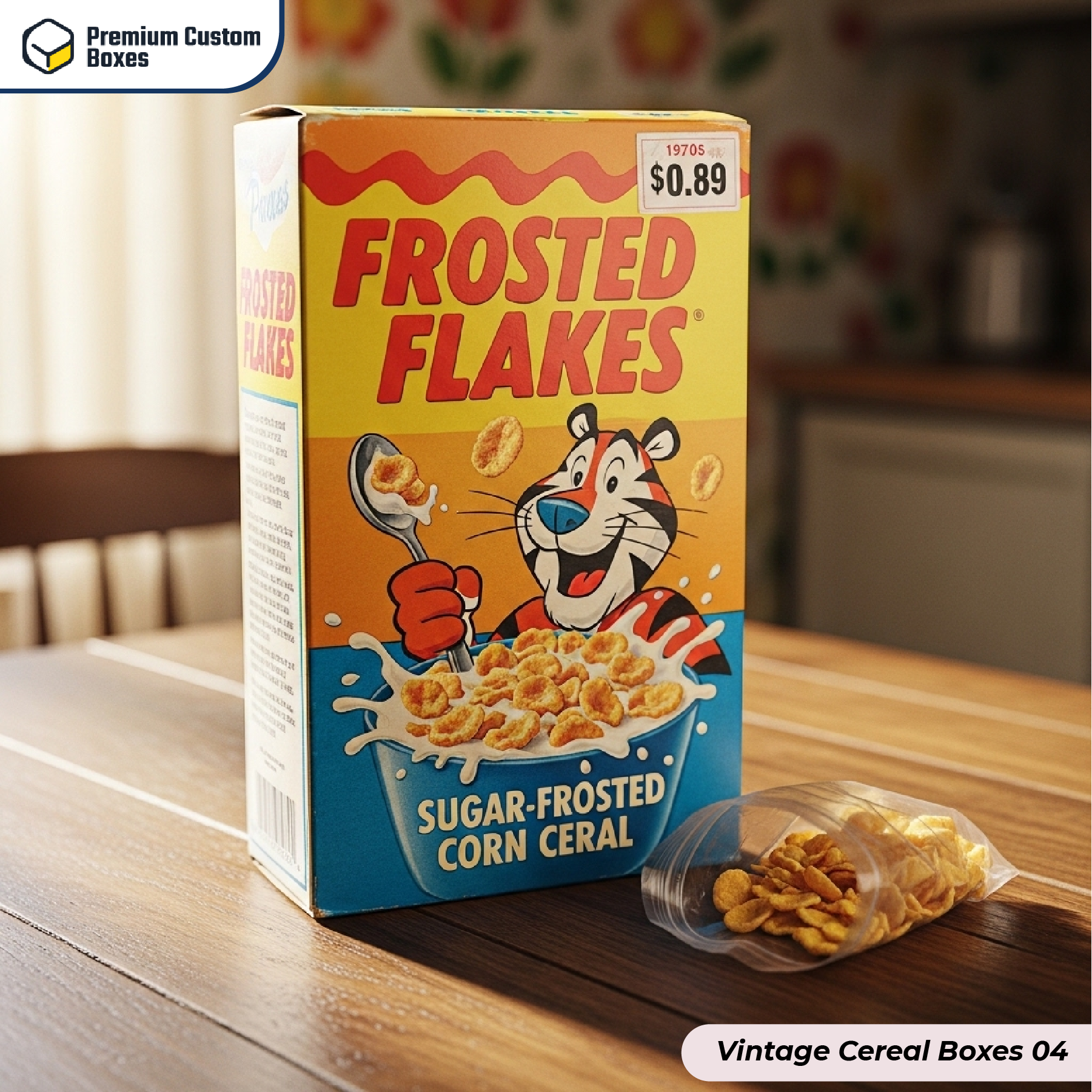 Custom Vintage Cereal Boxes