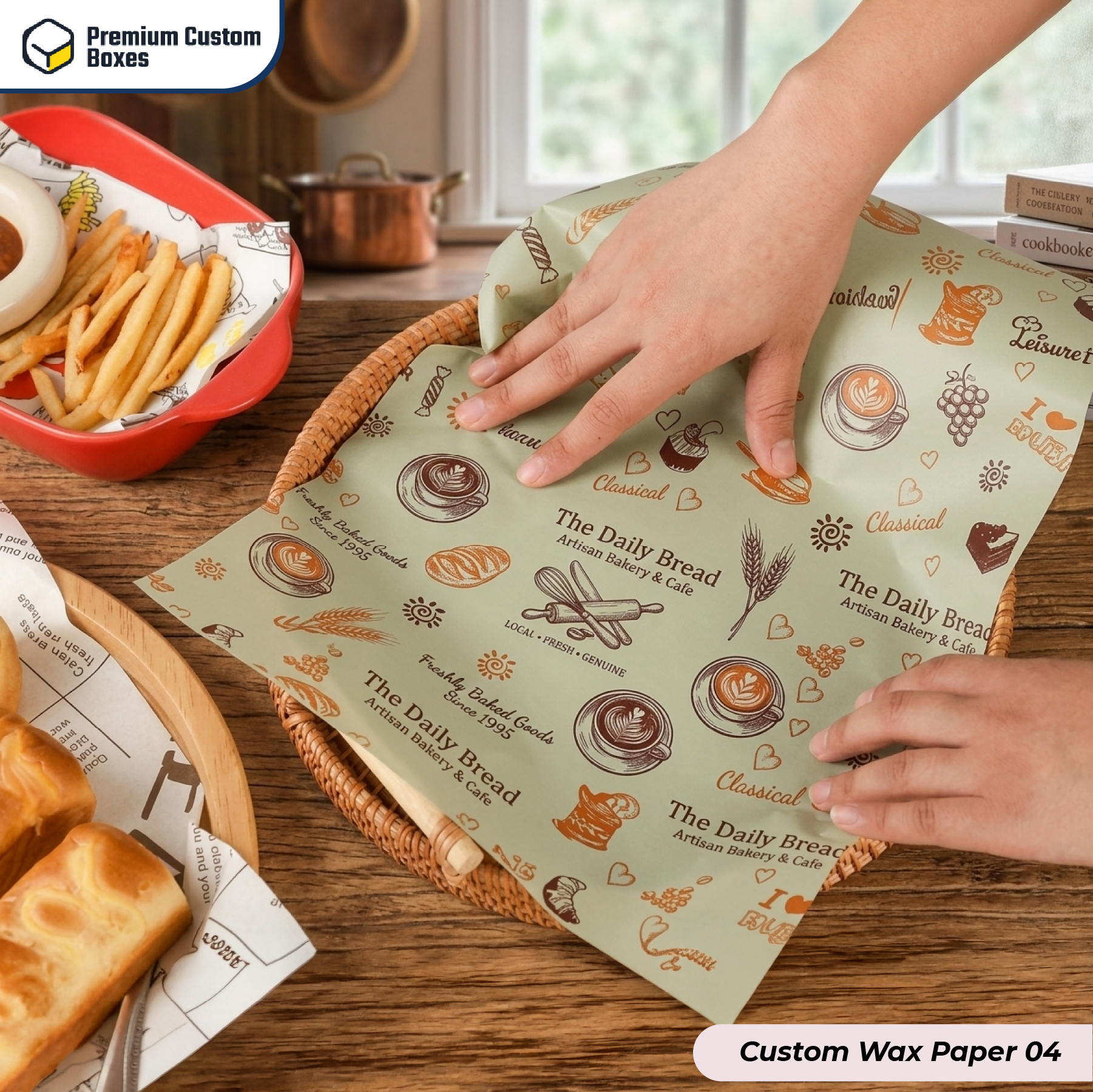 Custom Wax Paper
