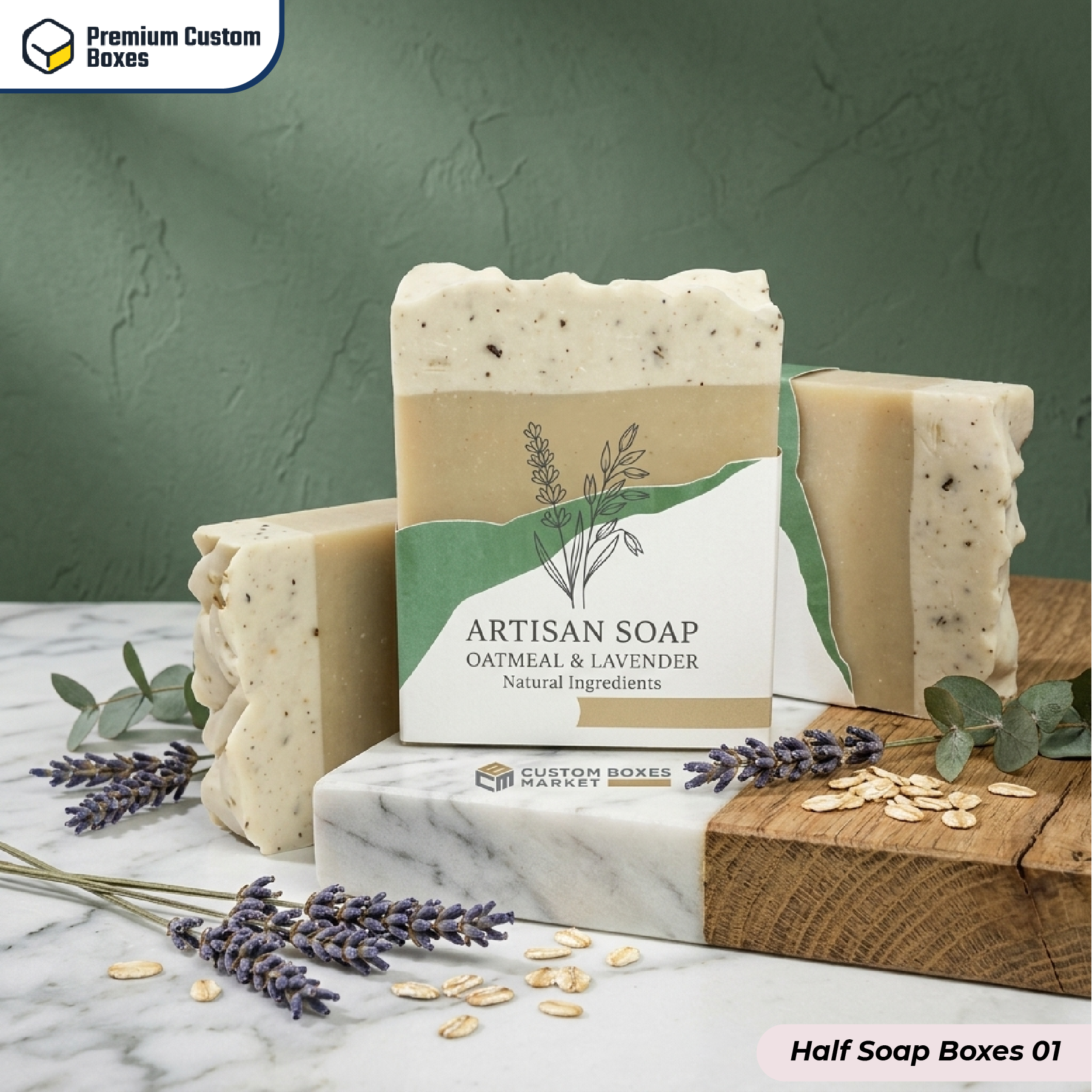 Custom Half Soap Boxes