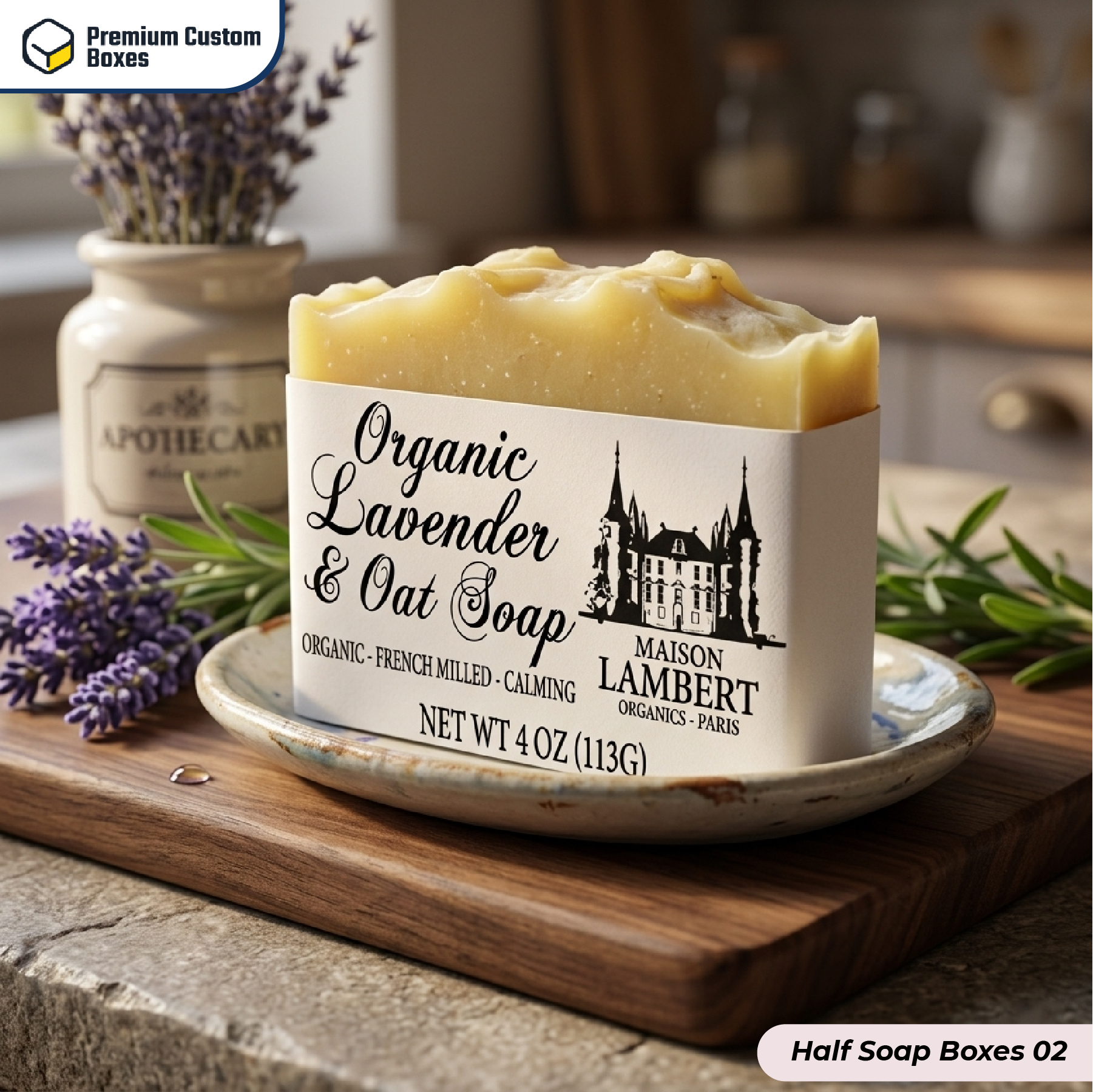 Custom Half Soap Boxes