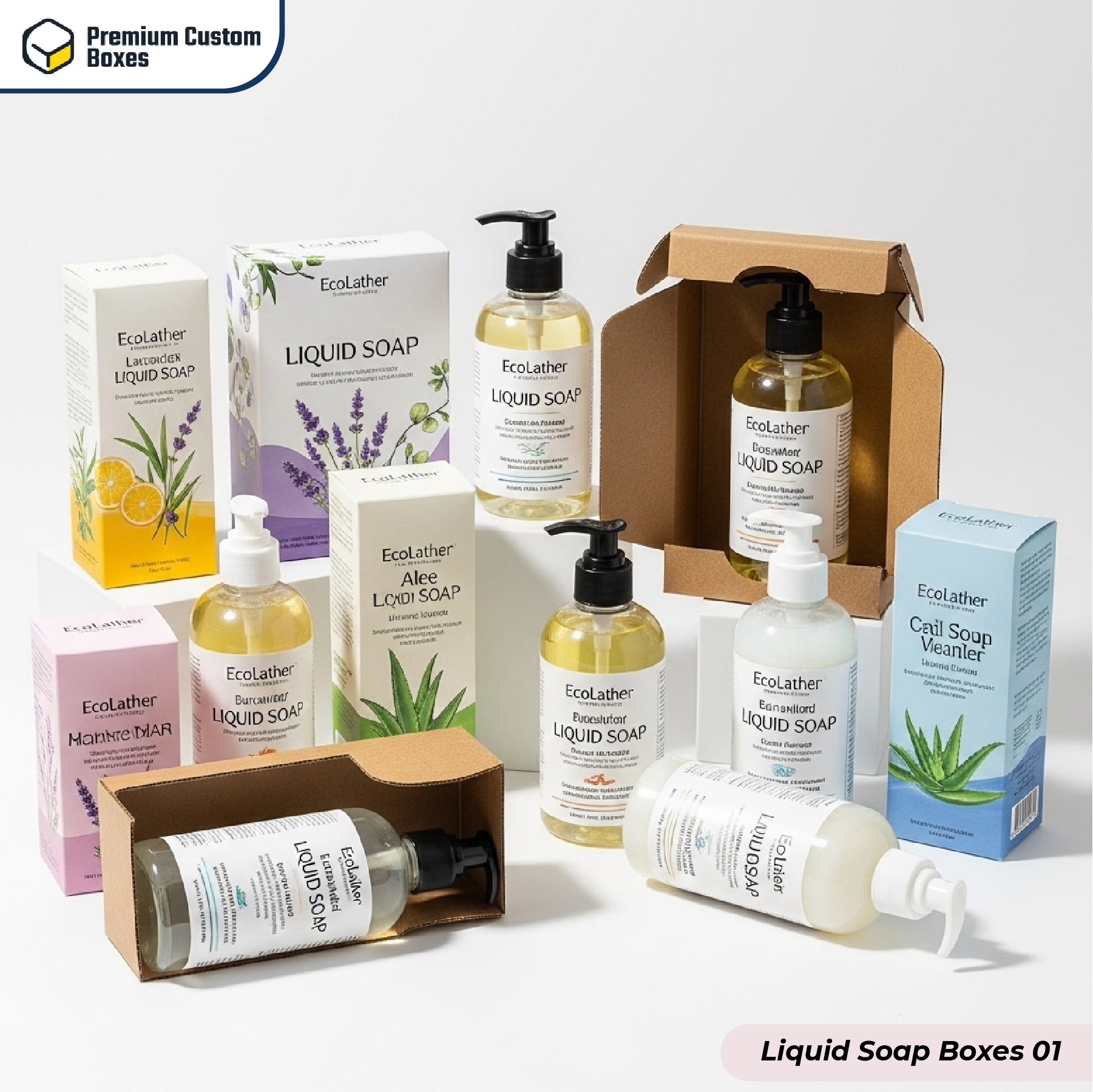 Custom Liquid Soap Boxes