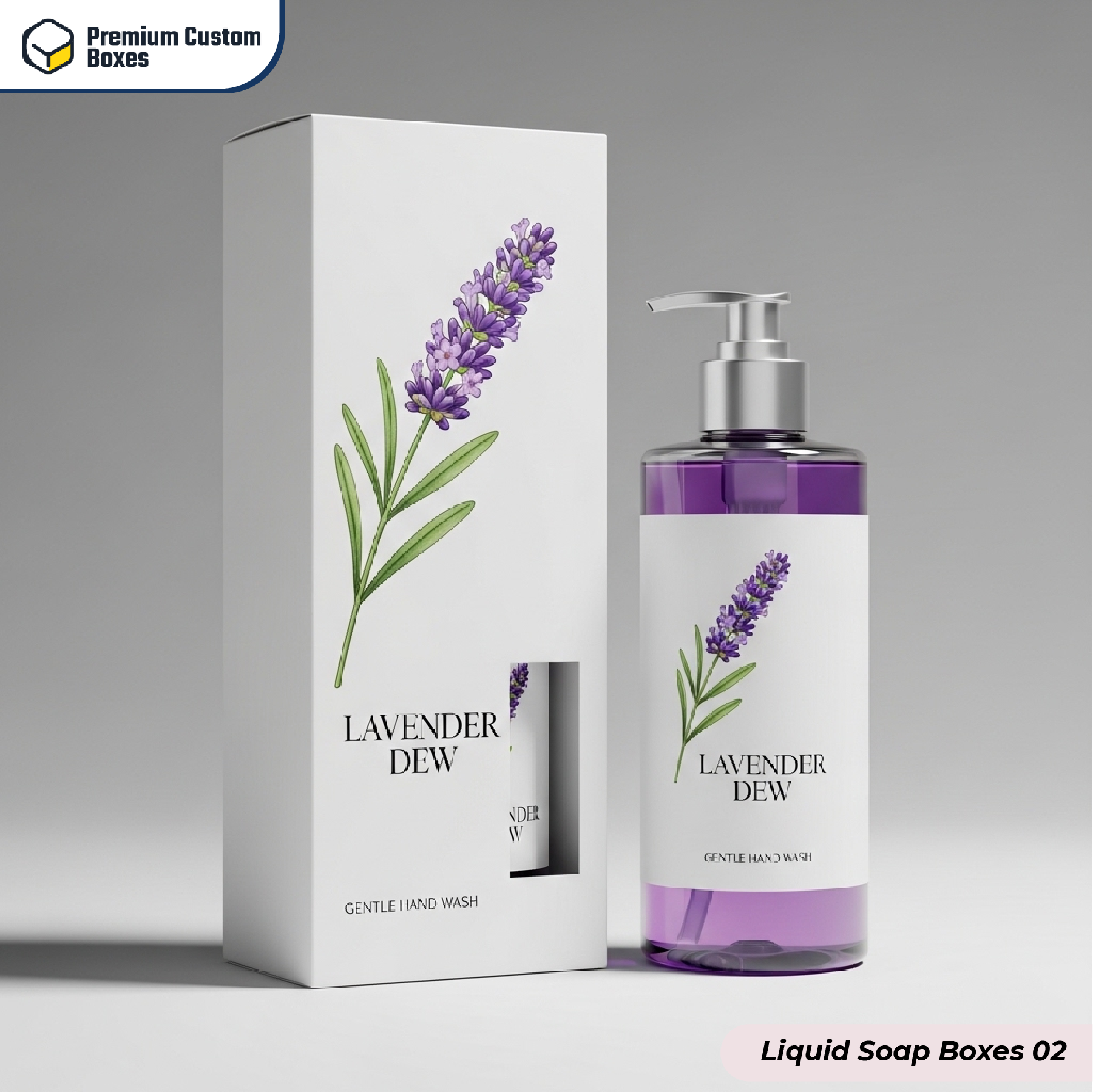 Custom Liquid Soap Boxes