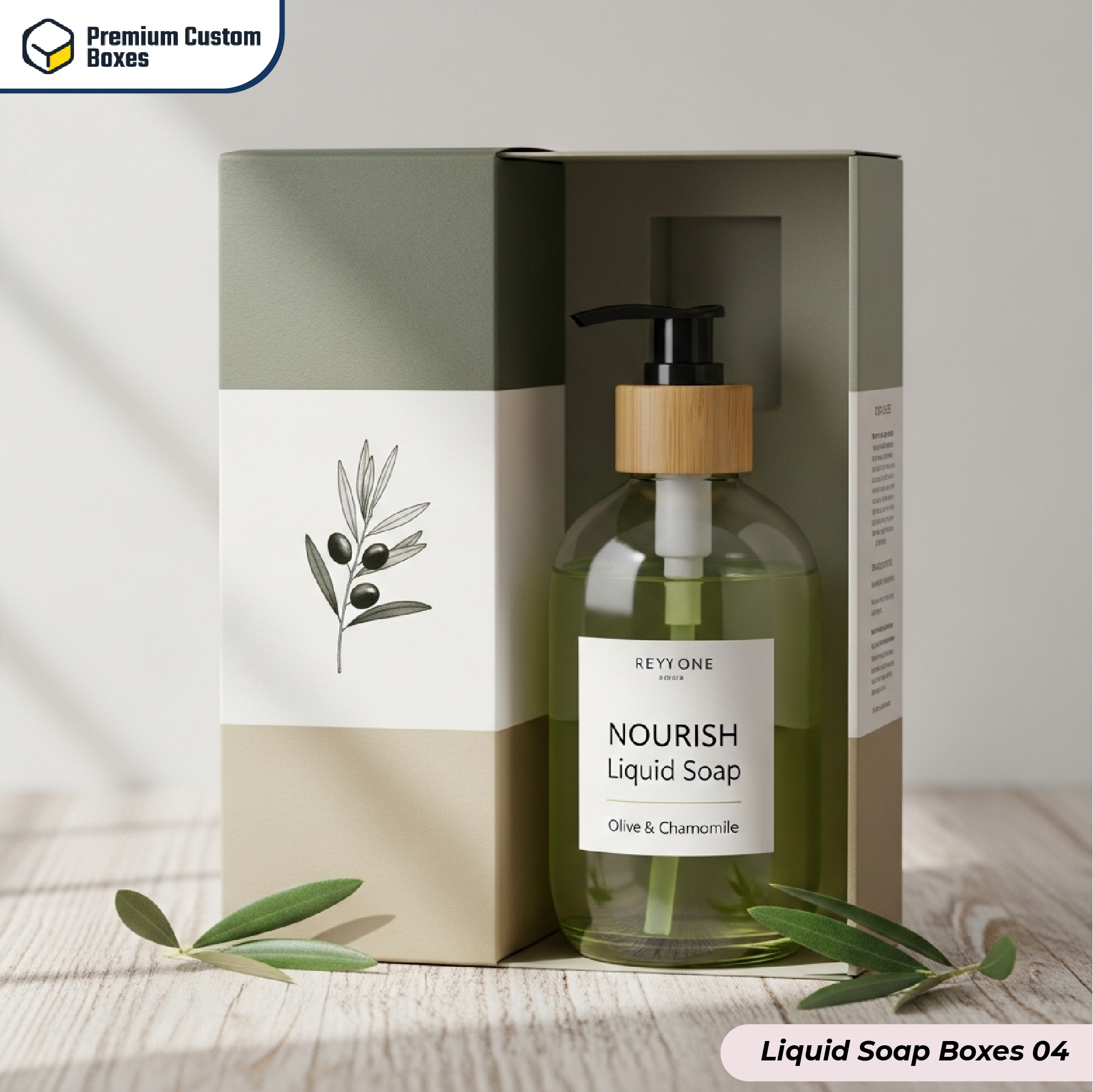 Custom Liquid Soap Boxes