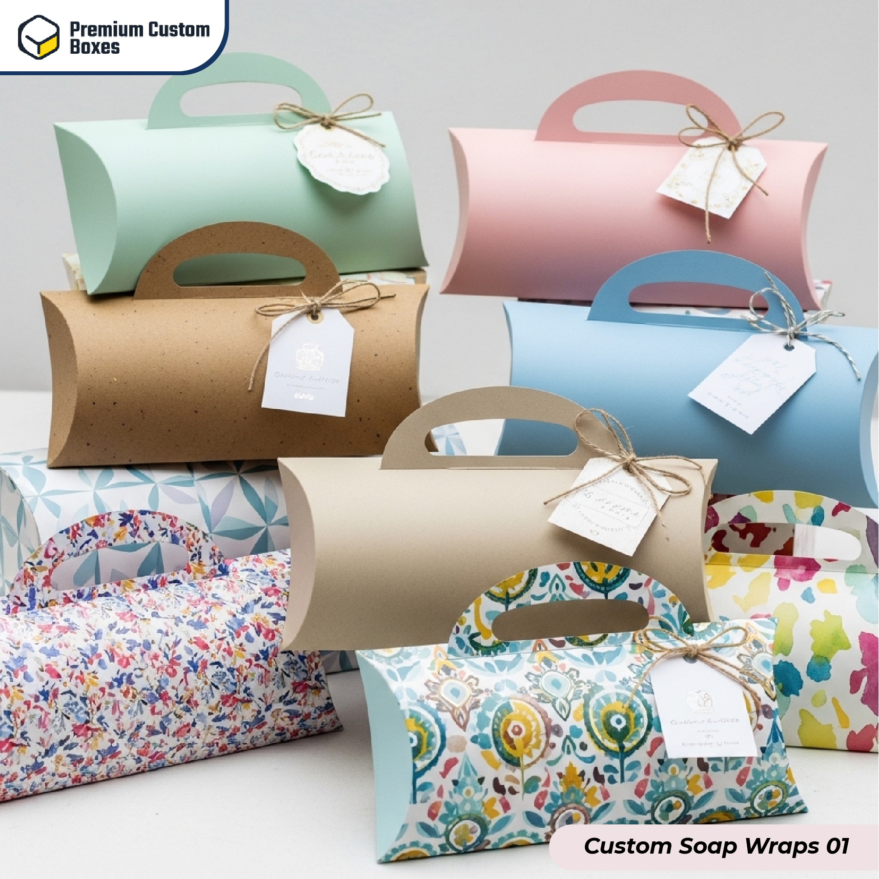 Pillow Boxes With Handle 1