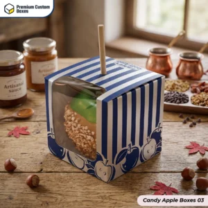 Printed Candy Apple Boxes