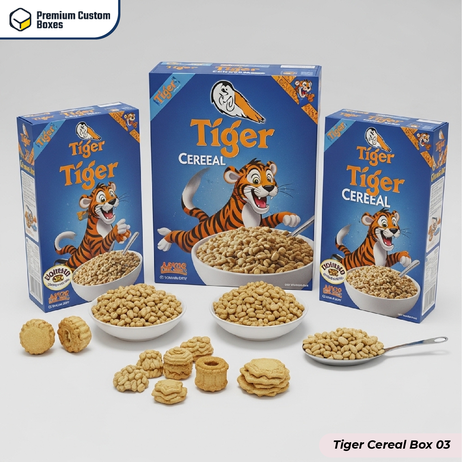 Custom Tiger Cereal Boxes