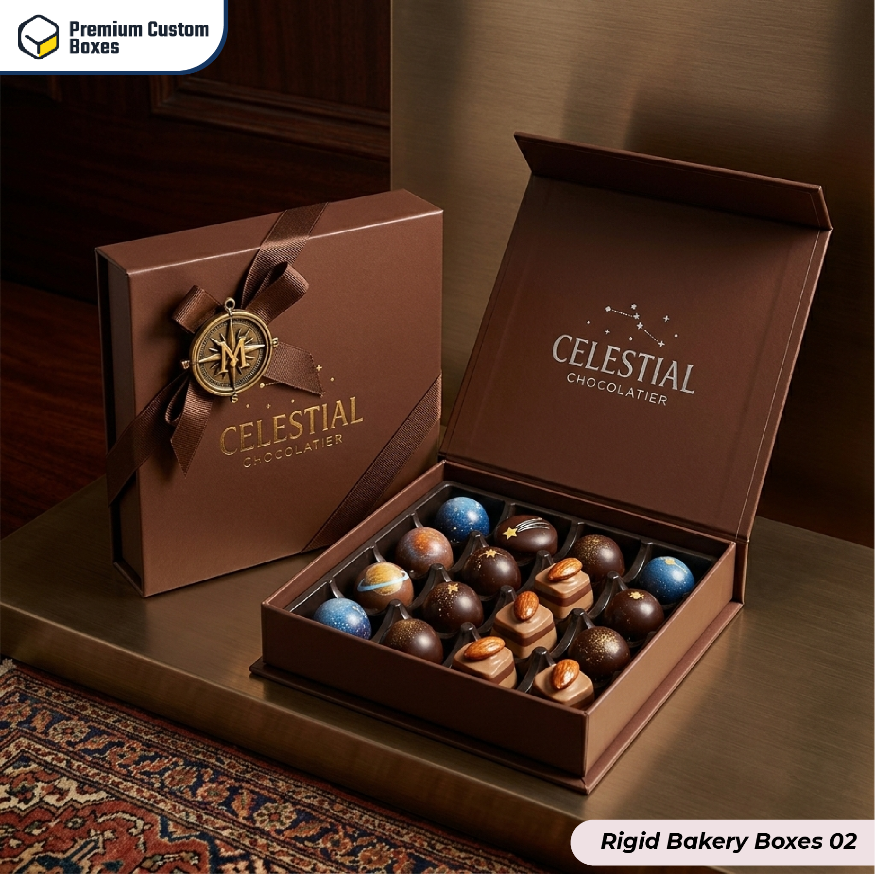 Custom Rigid Bakery Boxes