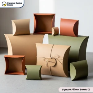 Square Pillow Boxes Wholesale