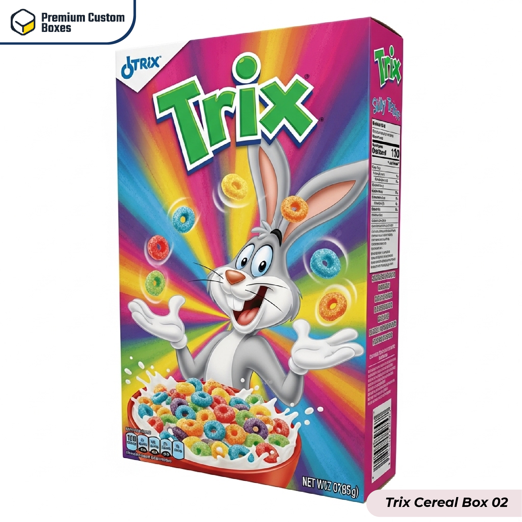 Custom Trix Cereal Boxes