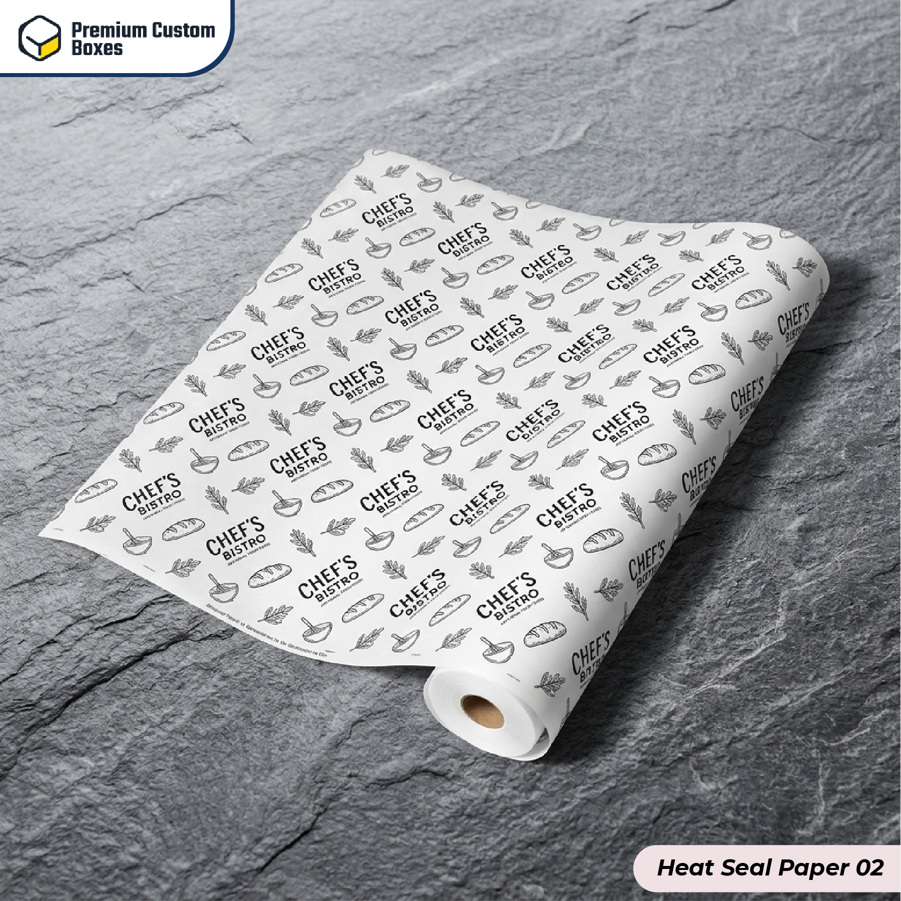 Custom Heat Seal Paper