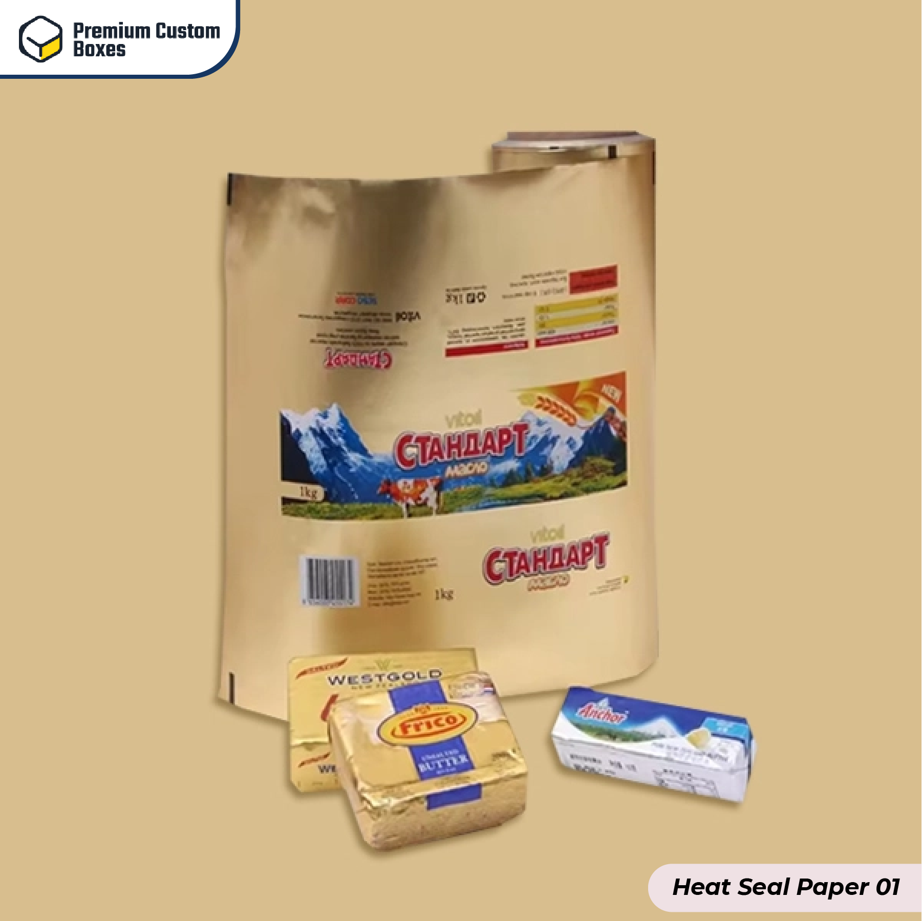 Custom Heat Seal Paper