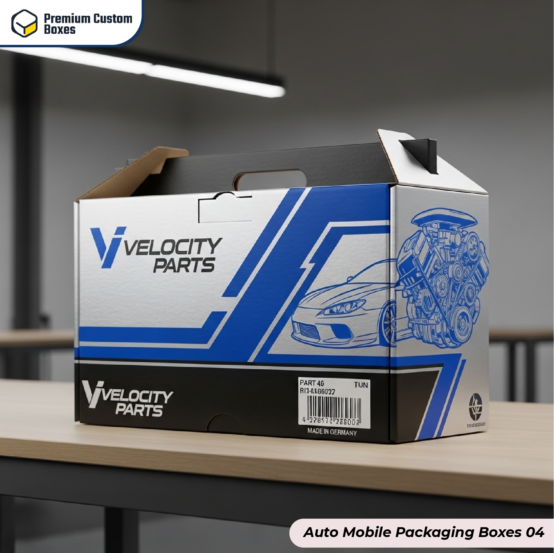 Auto Mobile Packaging Boxes