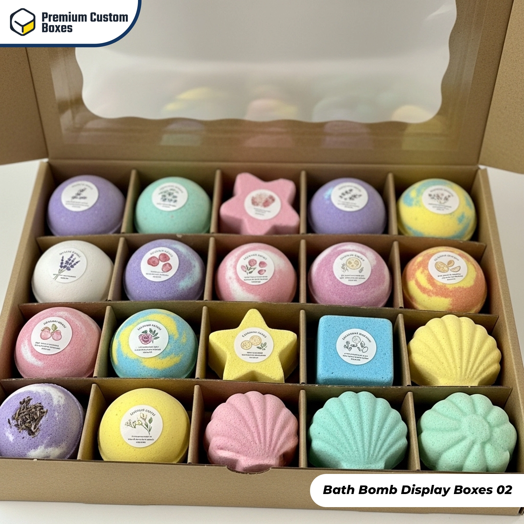 Bath Bomb Display Boxes