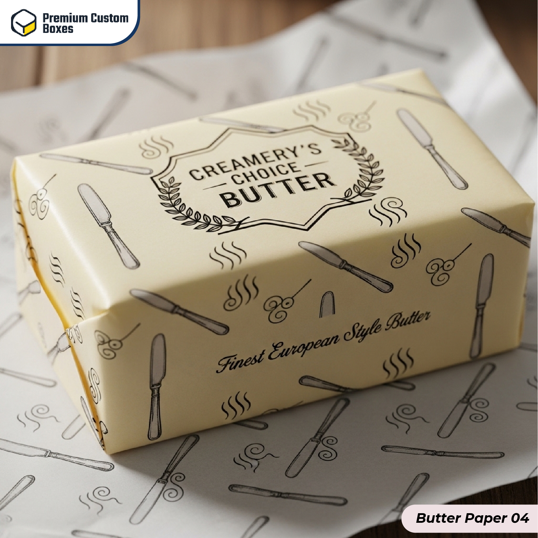 Custom Butter Paper