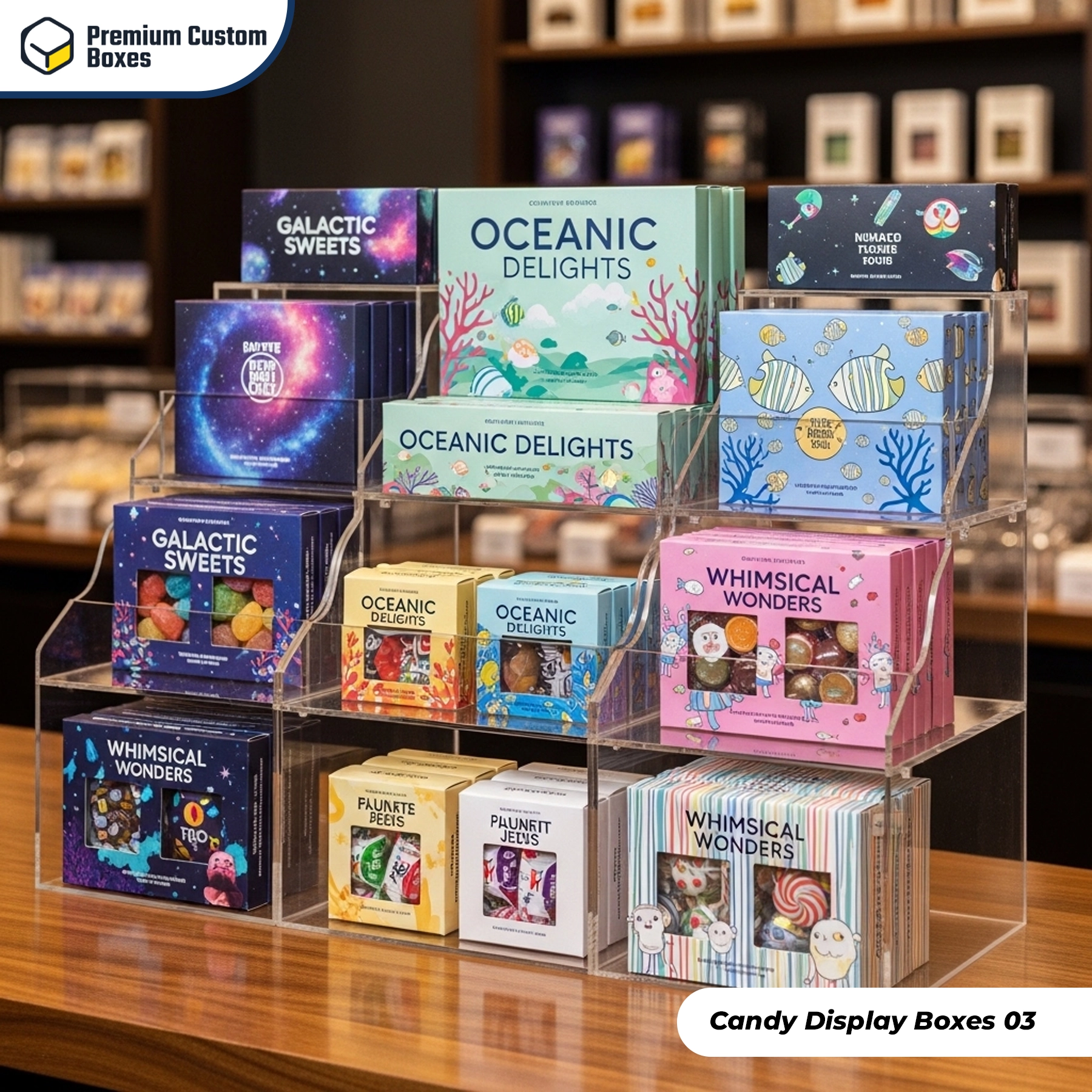 Custom Candy Display Boxes