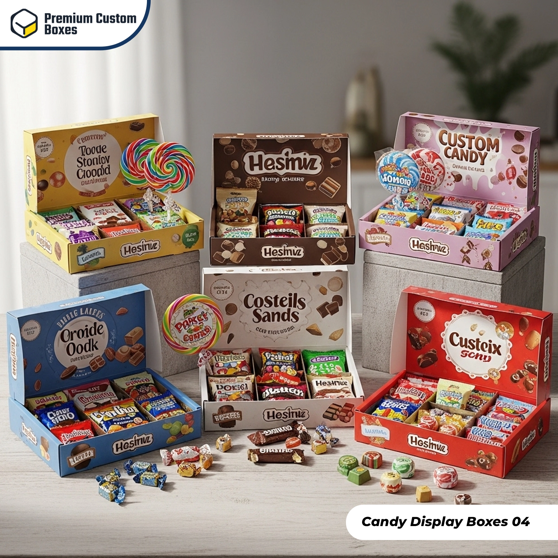 Custom Candy Display Boxes