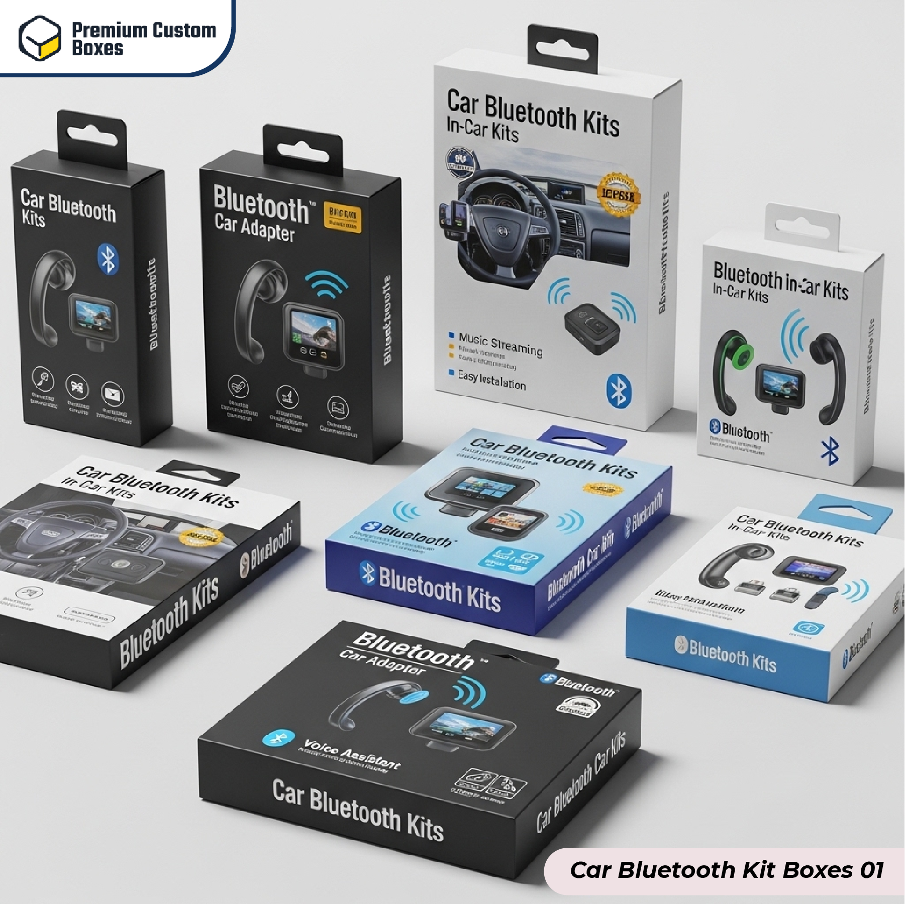 Custom Car Bluetooth Kit Boxes