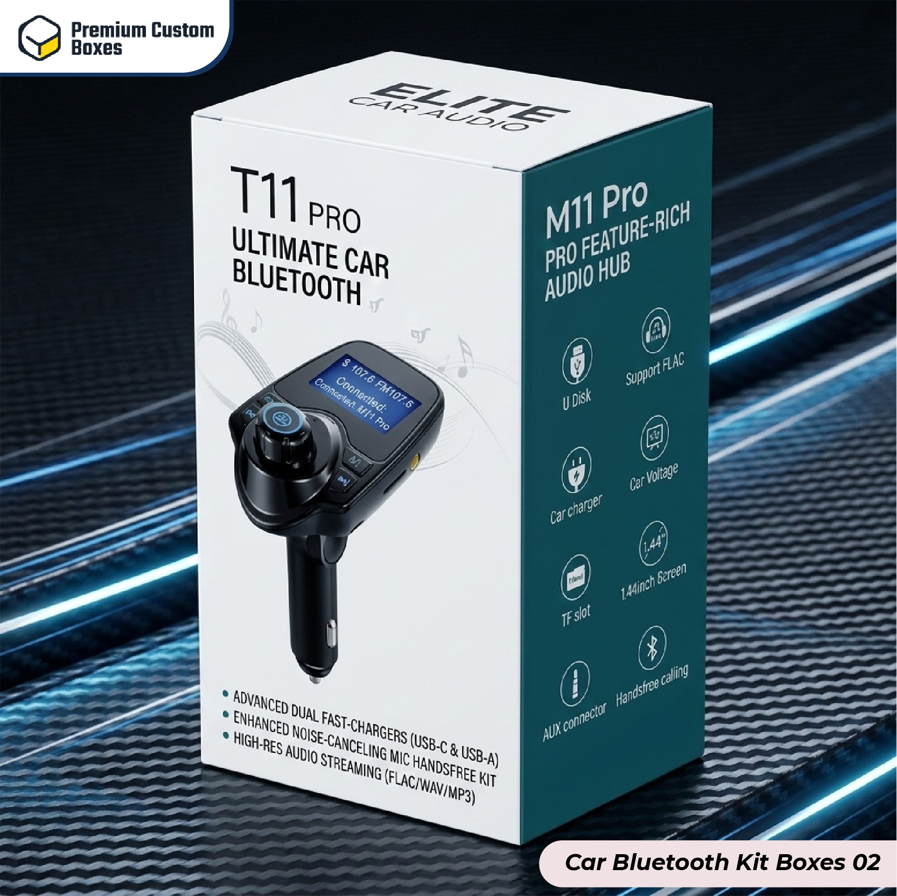 Custom Car Bluetooth Kit Boxes