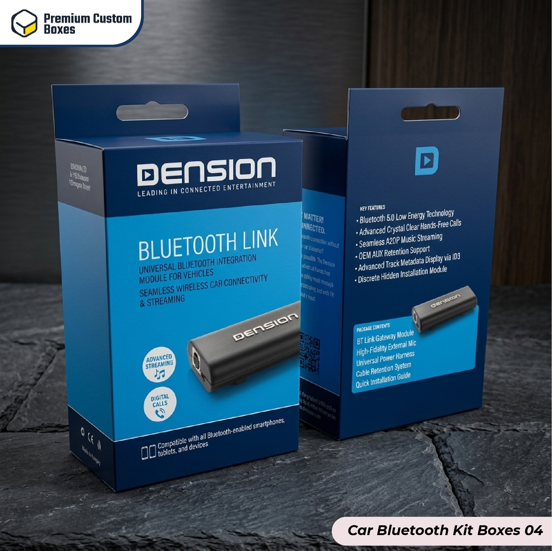 Custom Car Bluetooth Kit Boxes