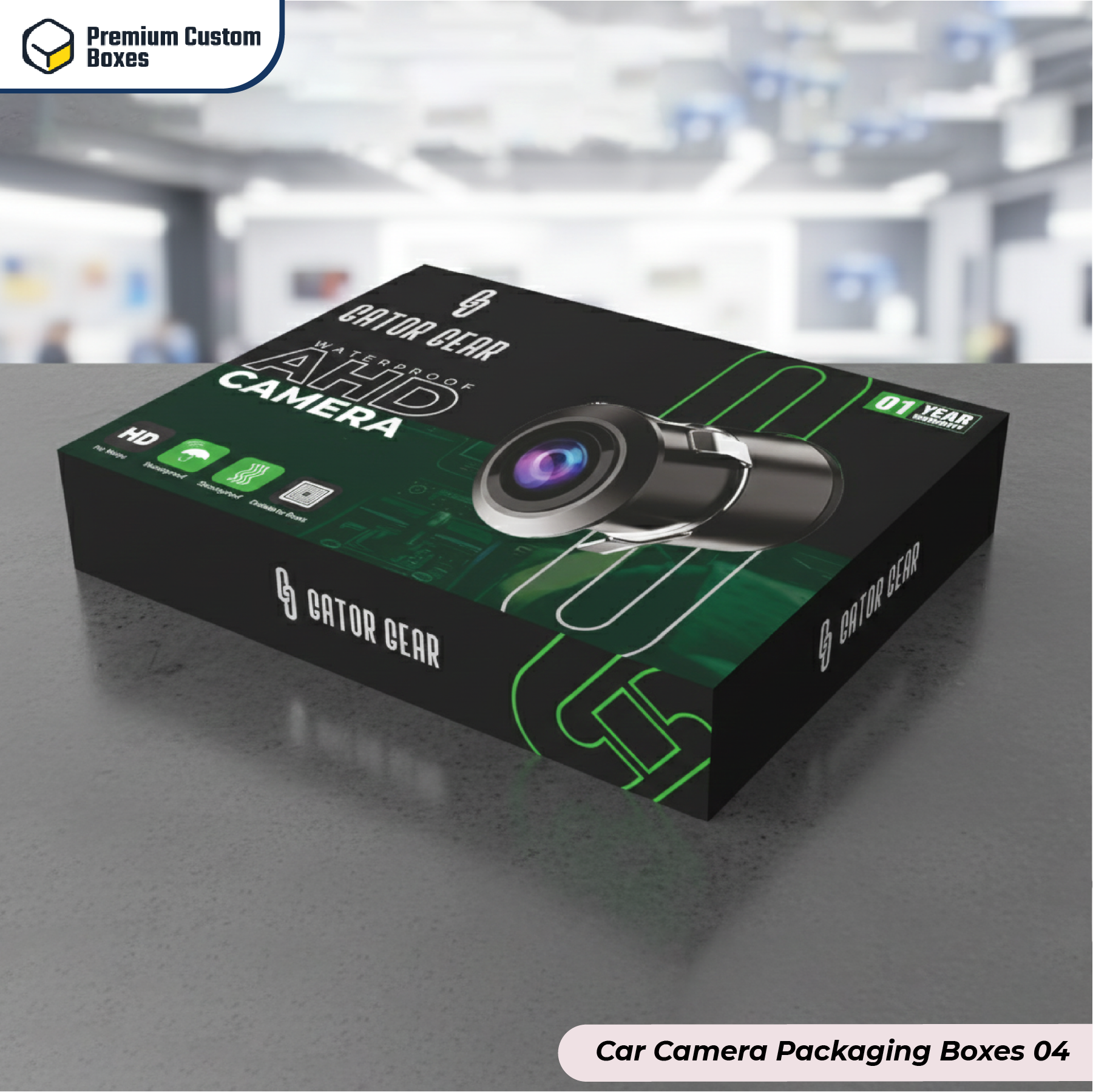 Car Camera Packaging Boxes