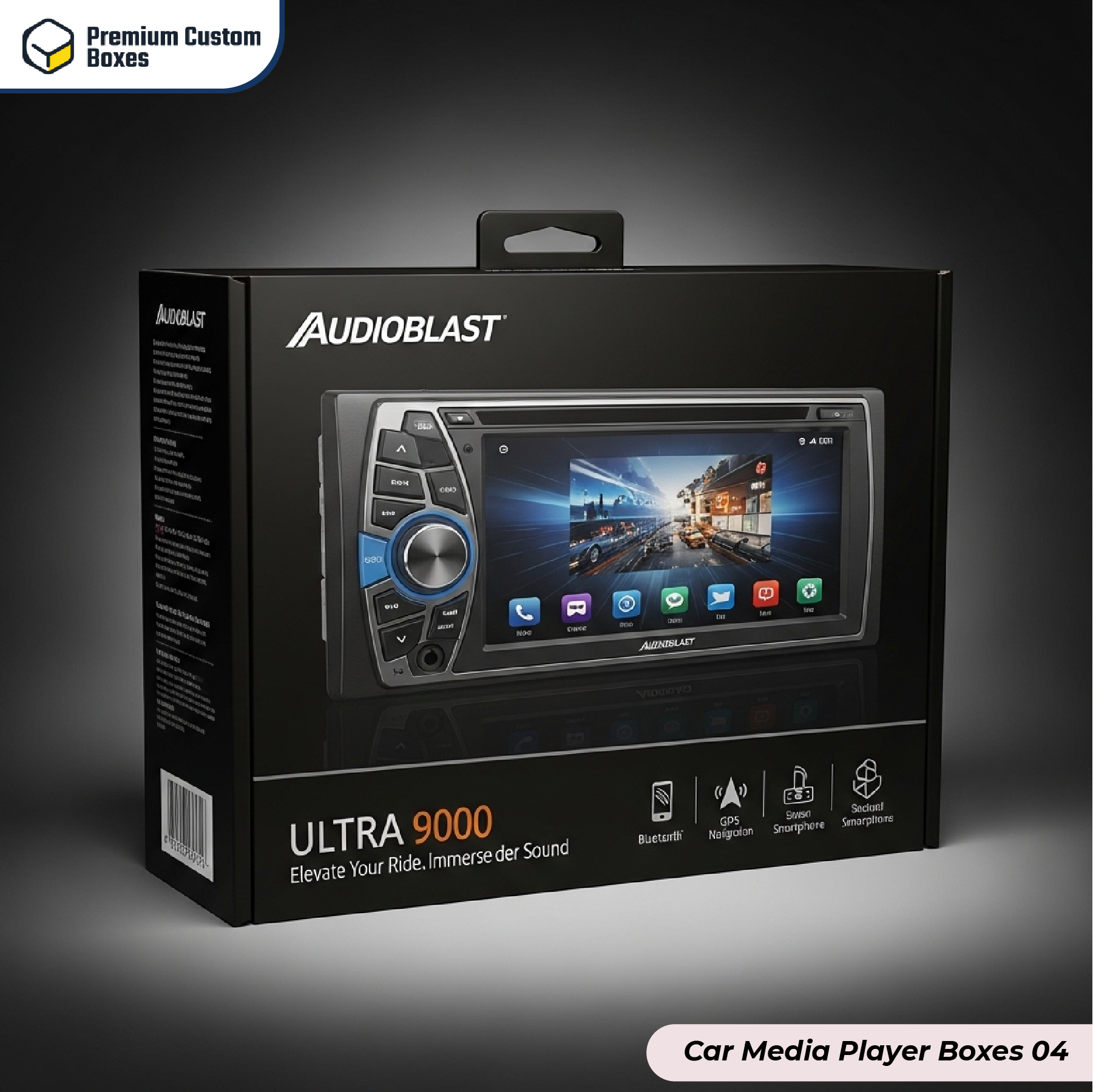 Custom Car Media Player Boxes