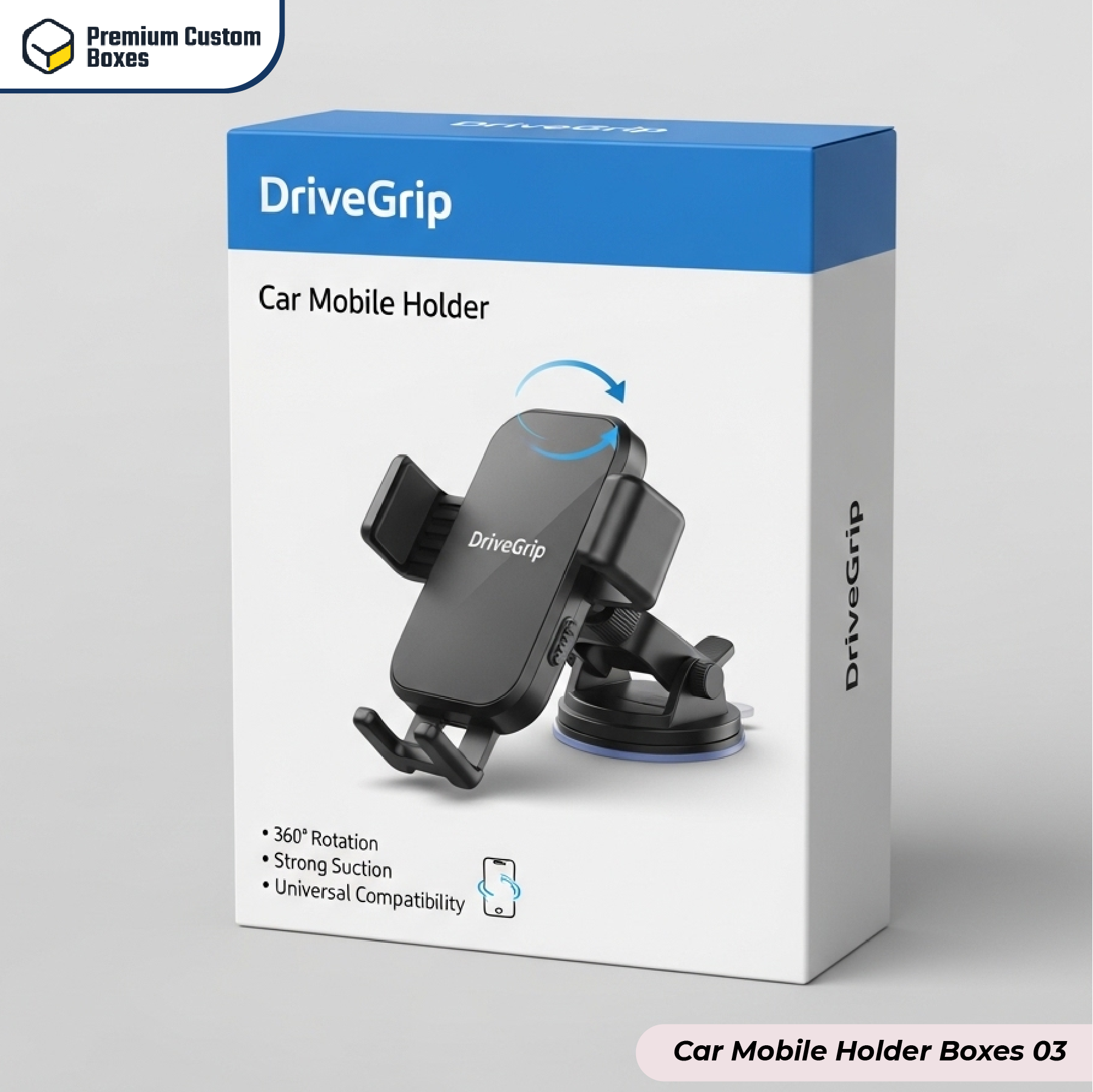 Custom Car Mobile Holder Boxes