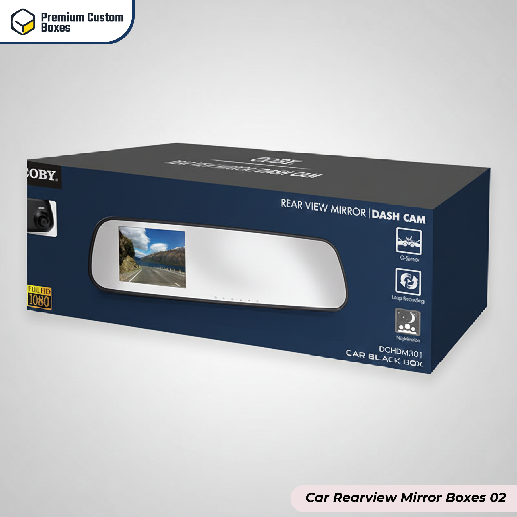 Custom Car Rearview Mirror Boxes