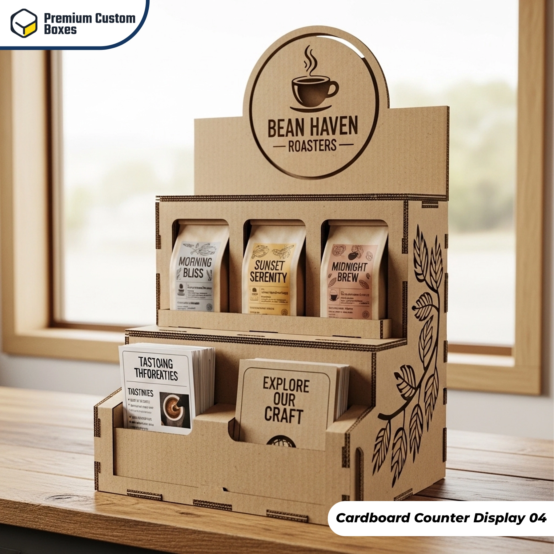 Custom Cardboard Counter Display