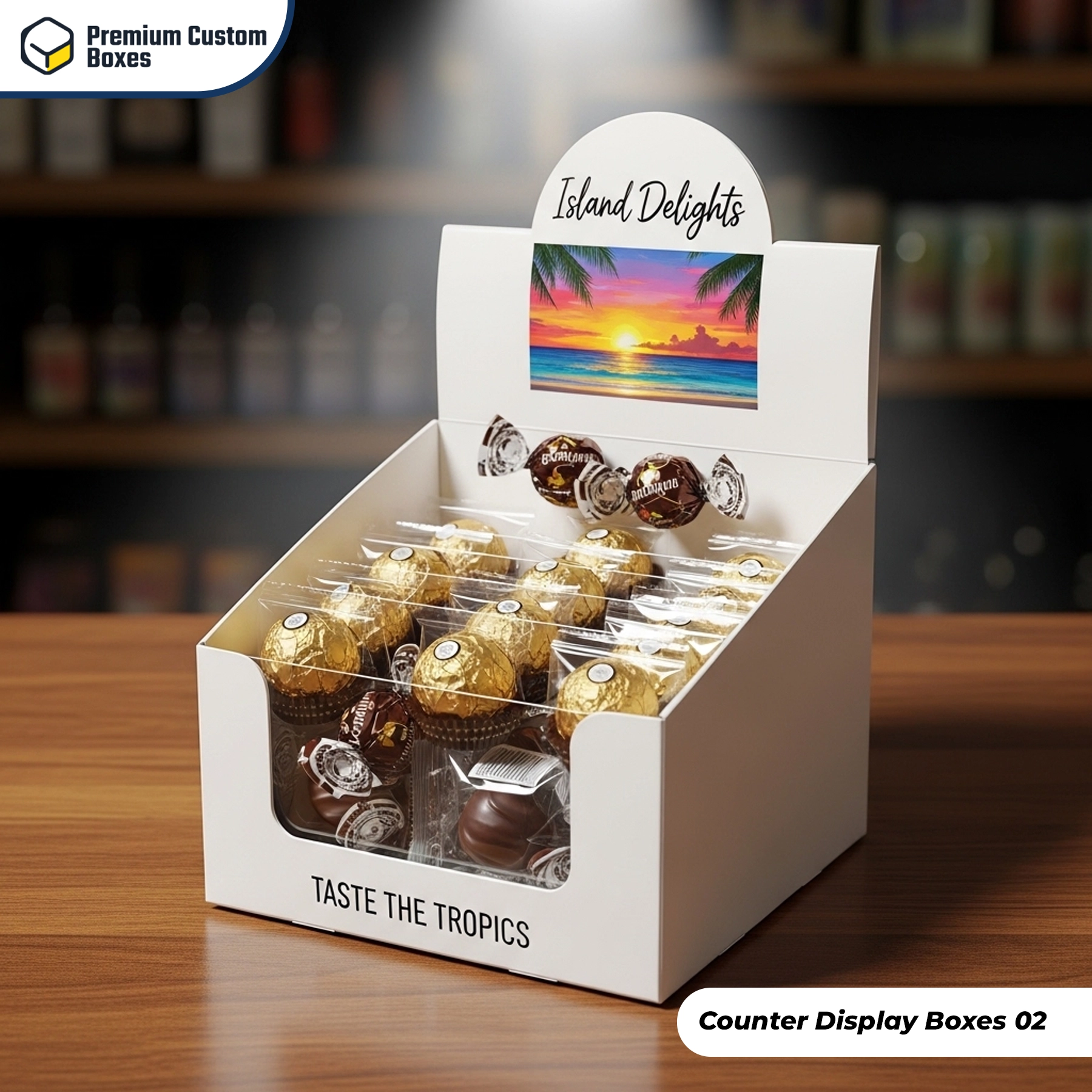 Custom Counter Display Boxes