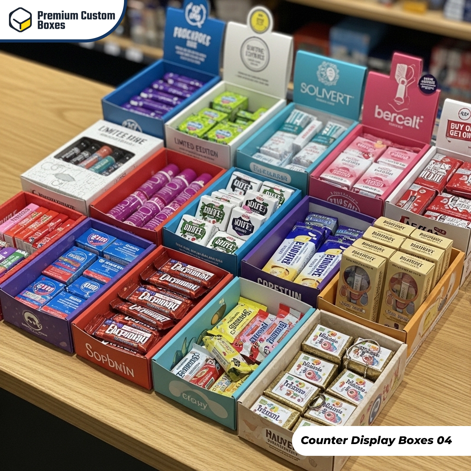 Custom Counter Display Boxes