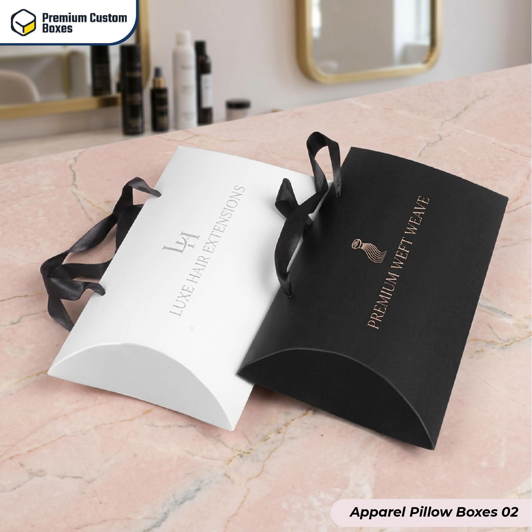 Custom Apparel Pillow Boxes​