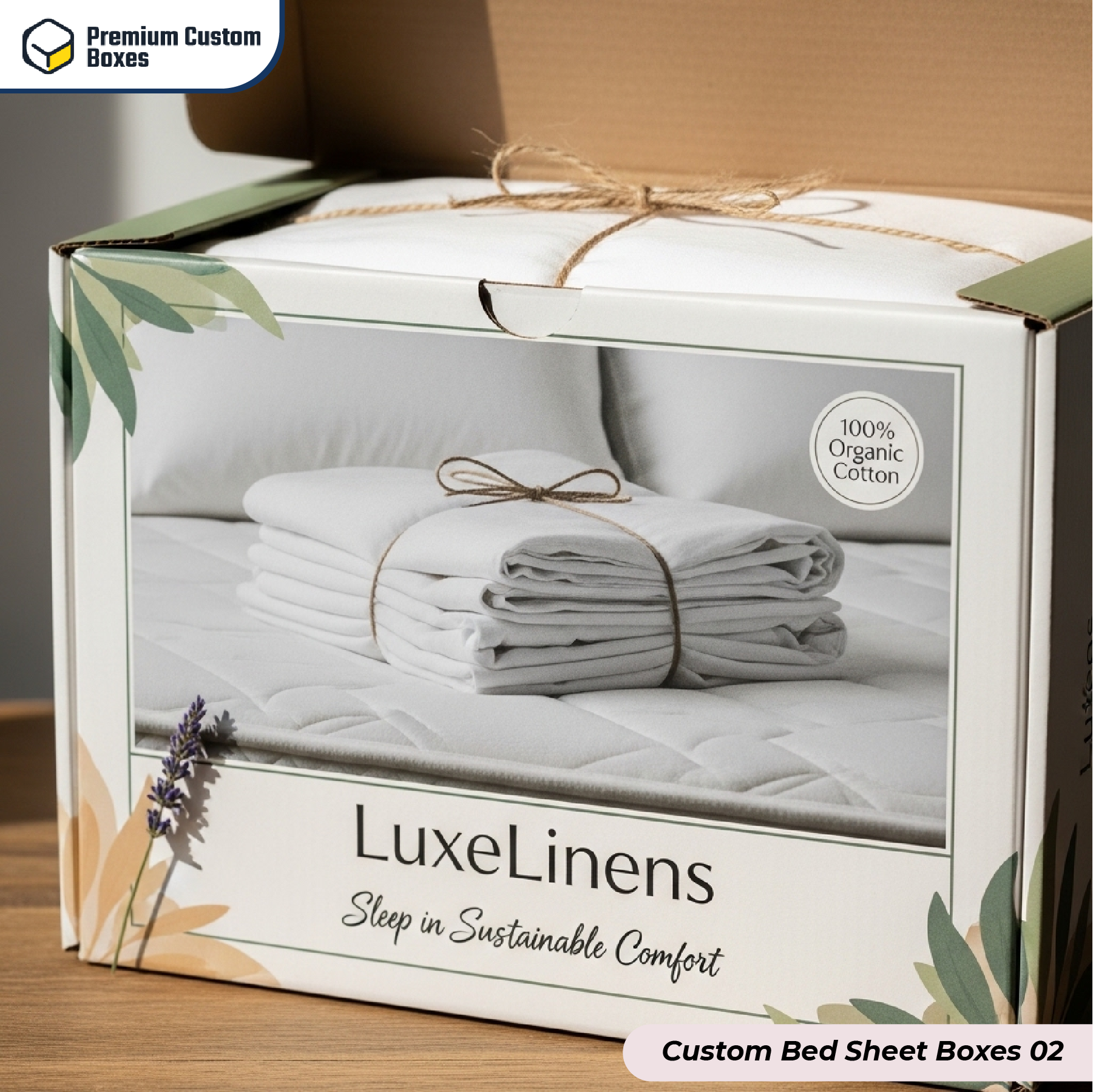 Custom Bed Sheet Boxes