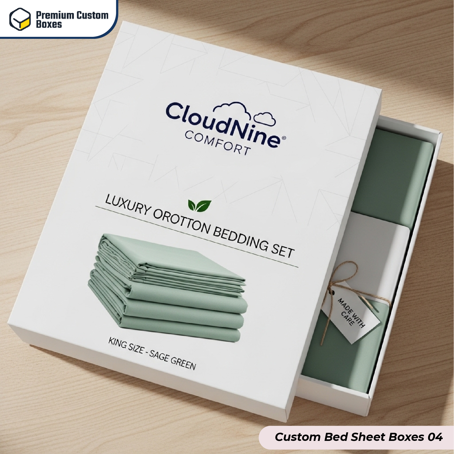 Custom Bed Sheet Boxes