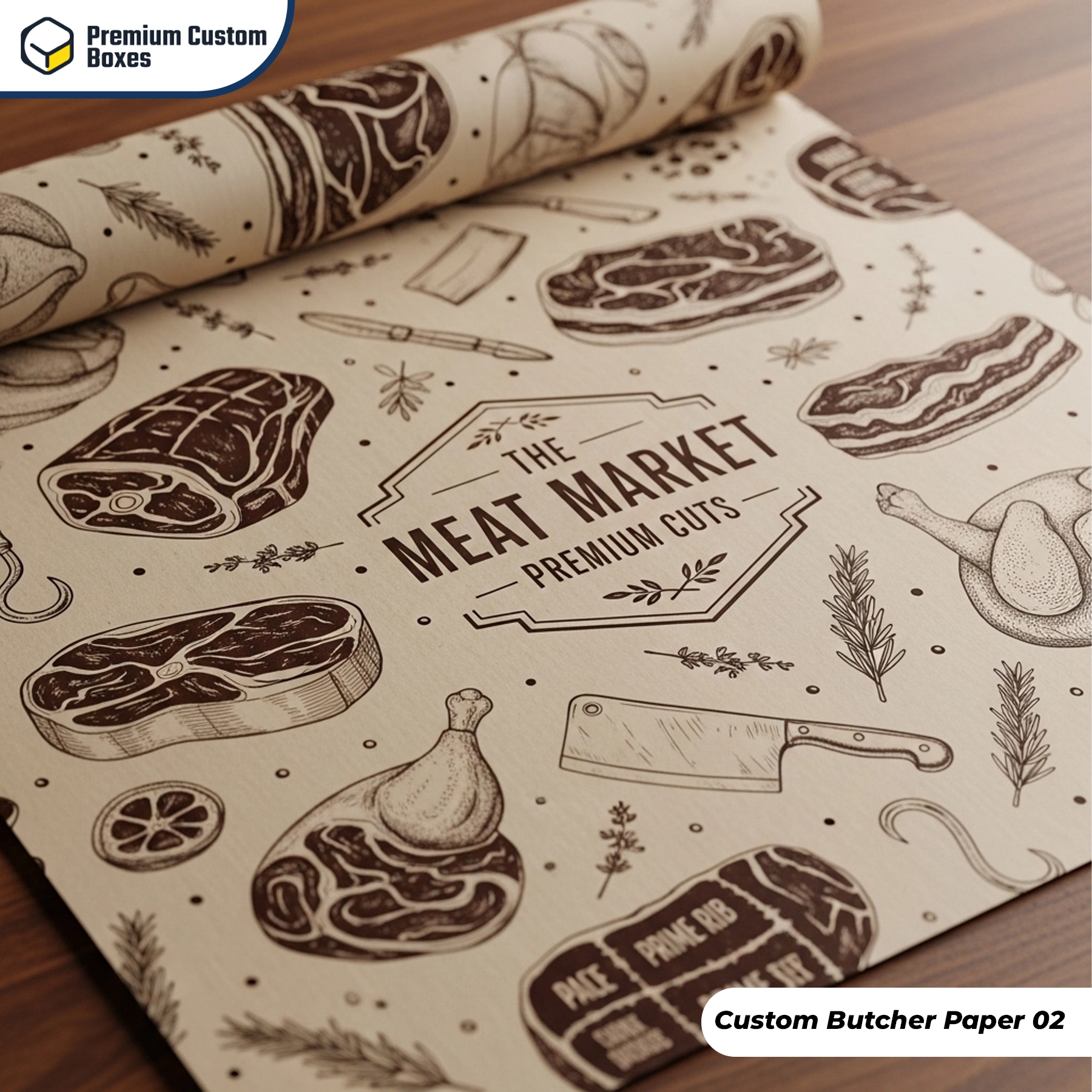 Custom Butcher Paper