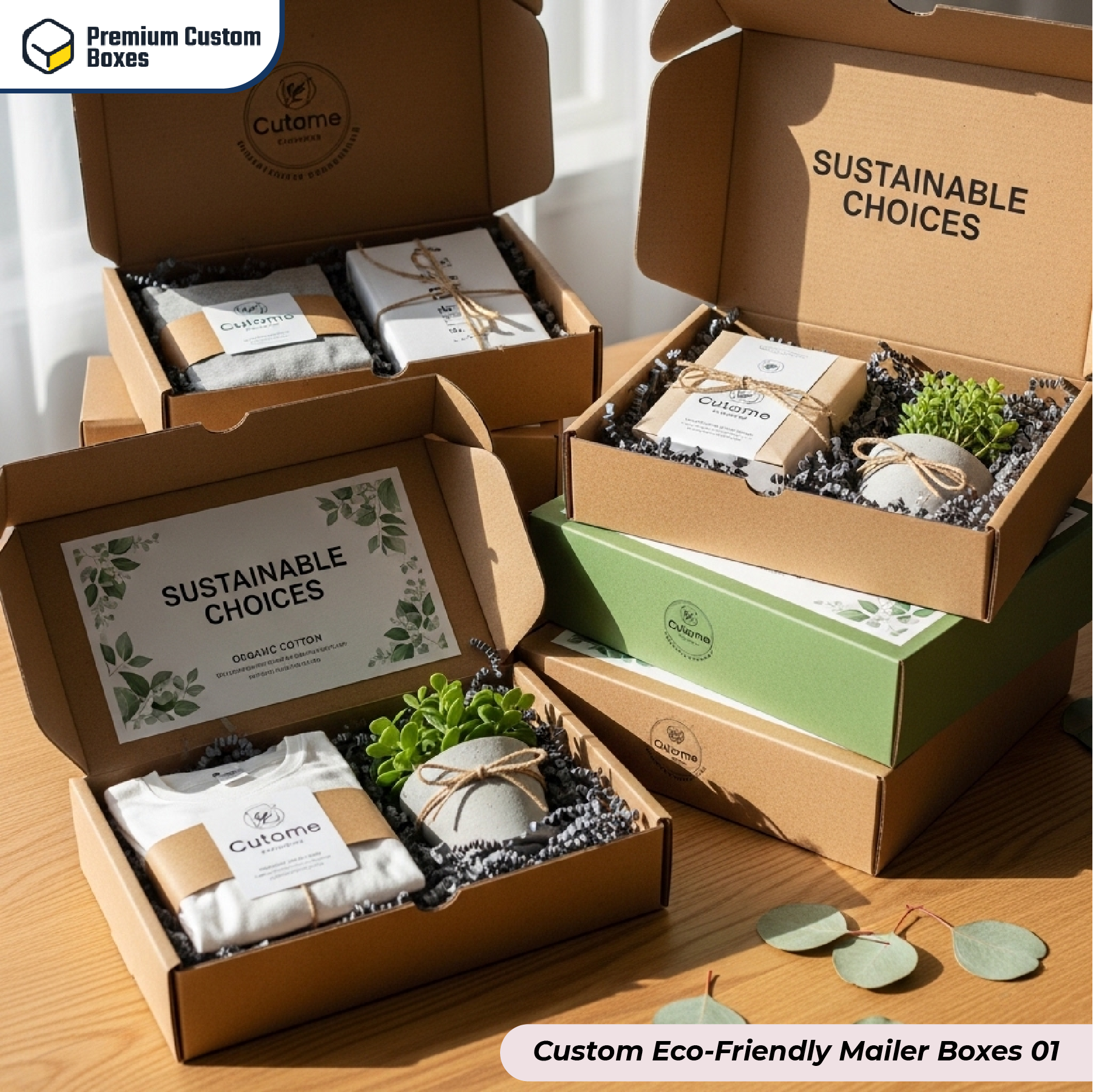 Custom Eco-Friendly Mailer Boxes