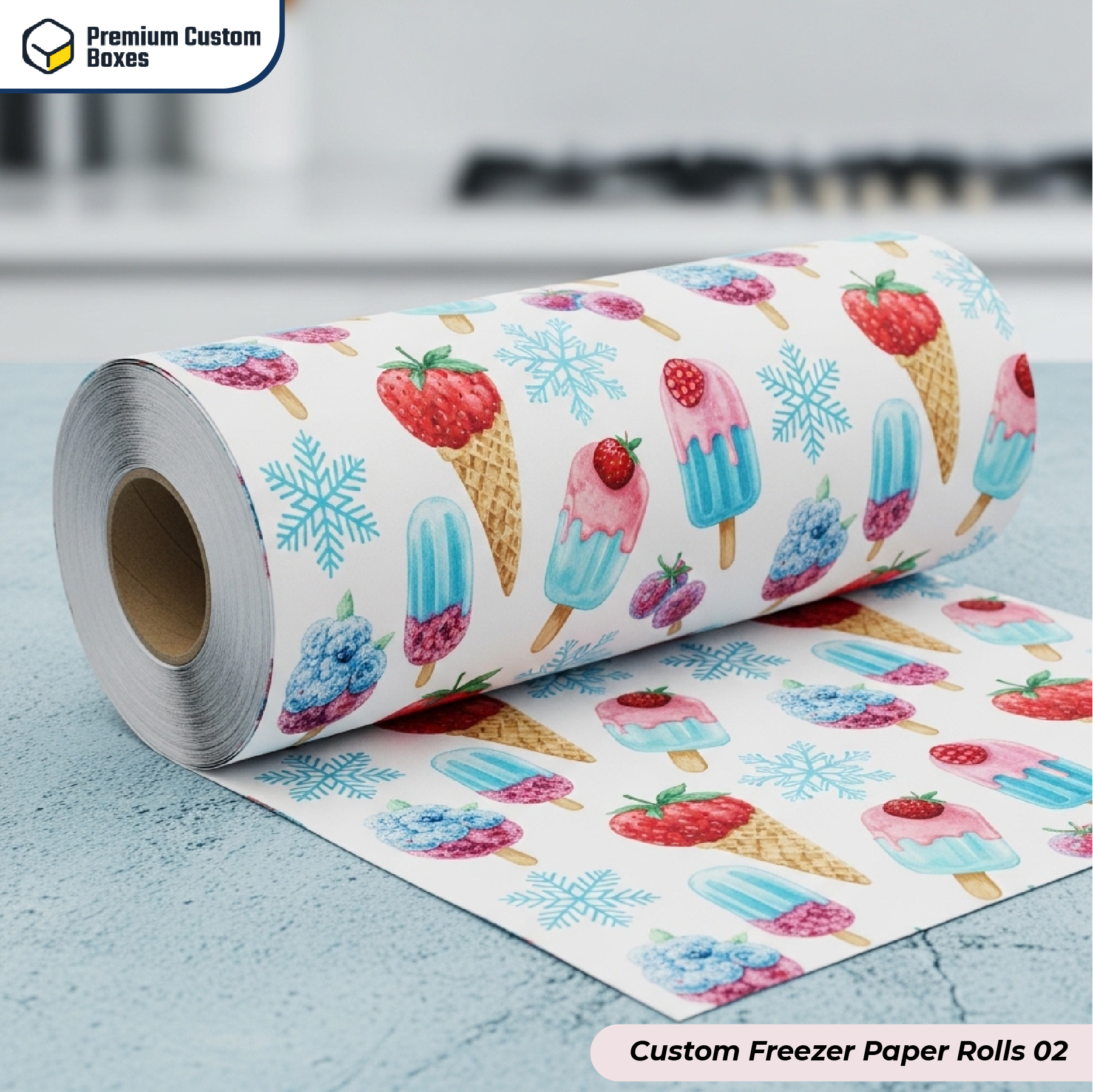 Custom Freezer Paper Rolls