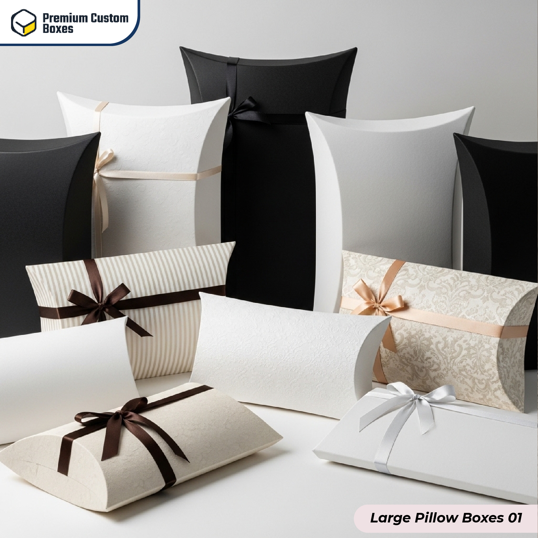 Custom Large Pillow Boxes
