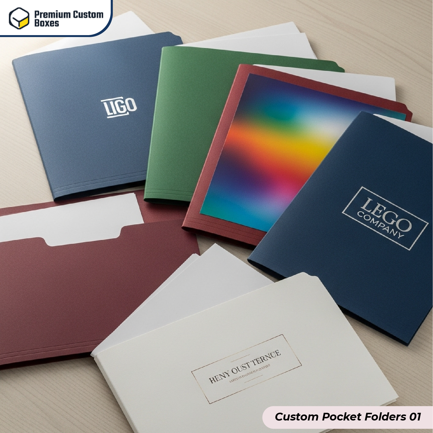 Custom Pocket Folders