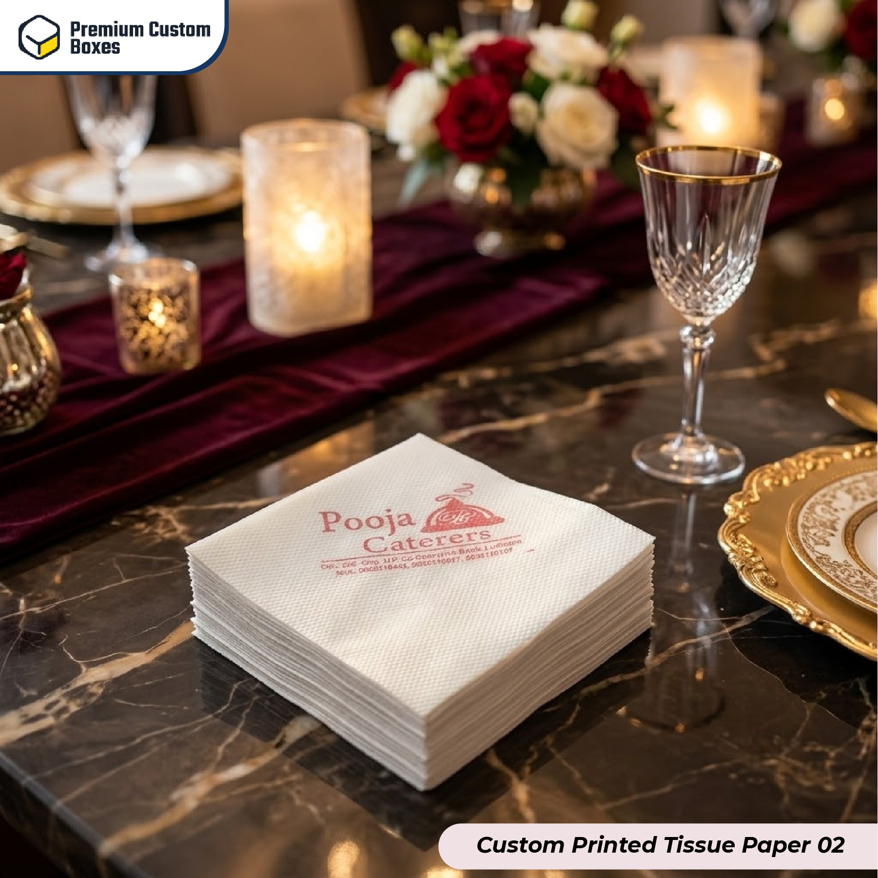 Custom Printed Tissue Paper