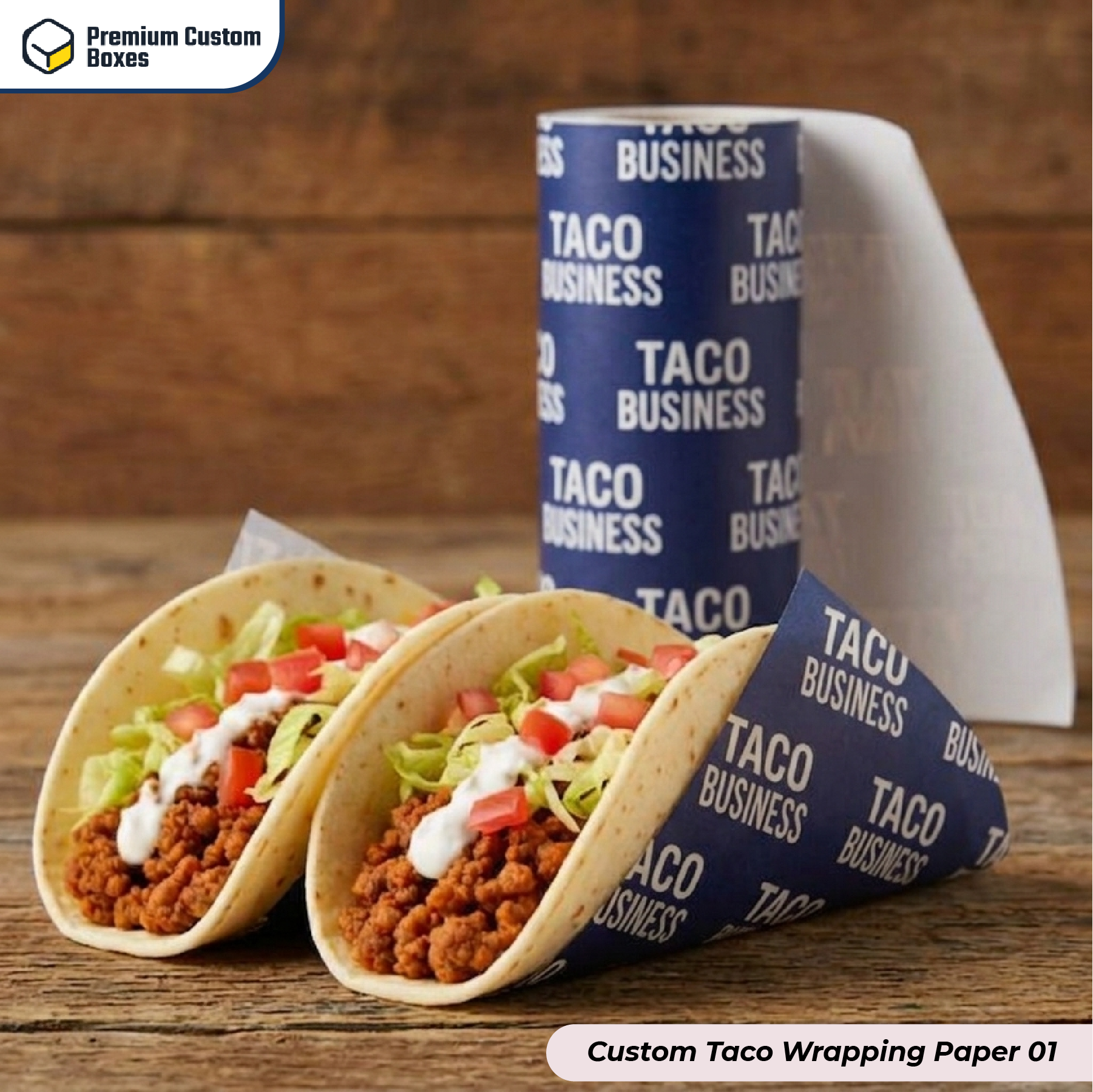 Custom Taco Wrapping Paper