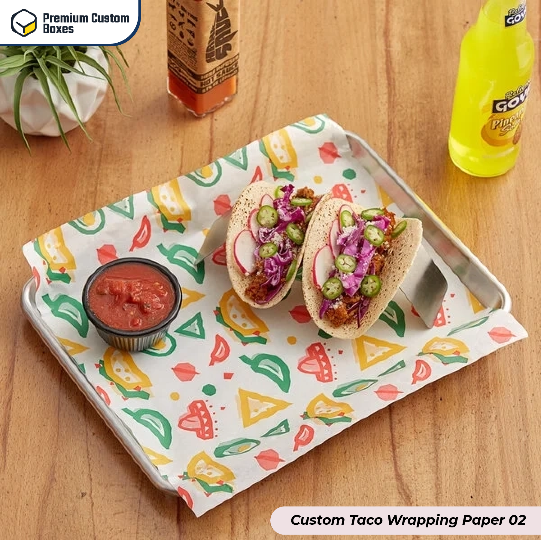 Custom Taco Wrapping Paper