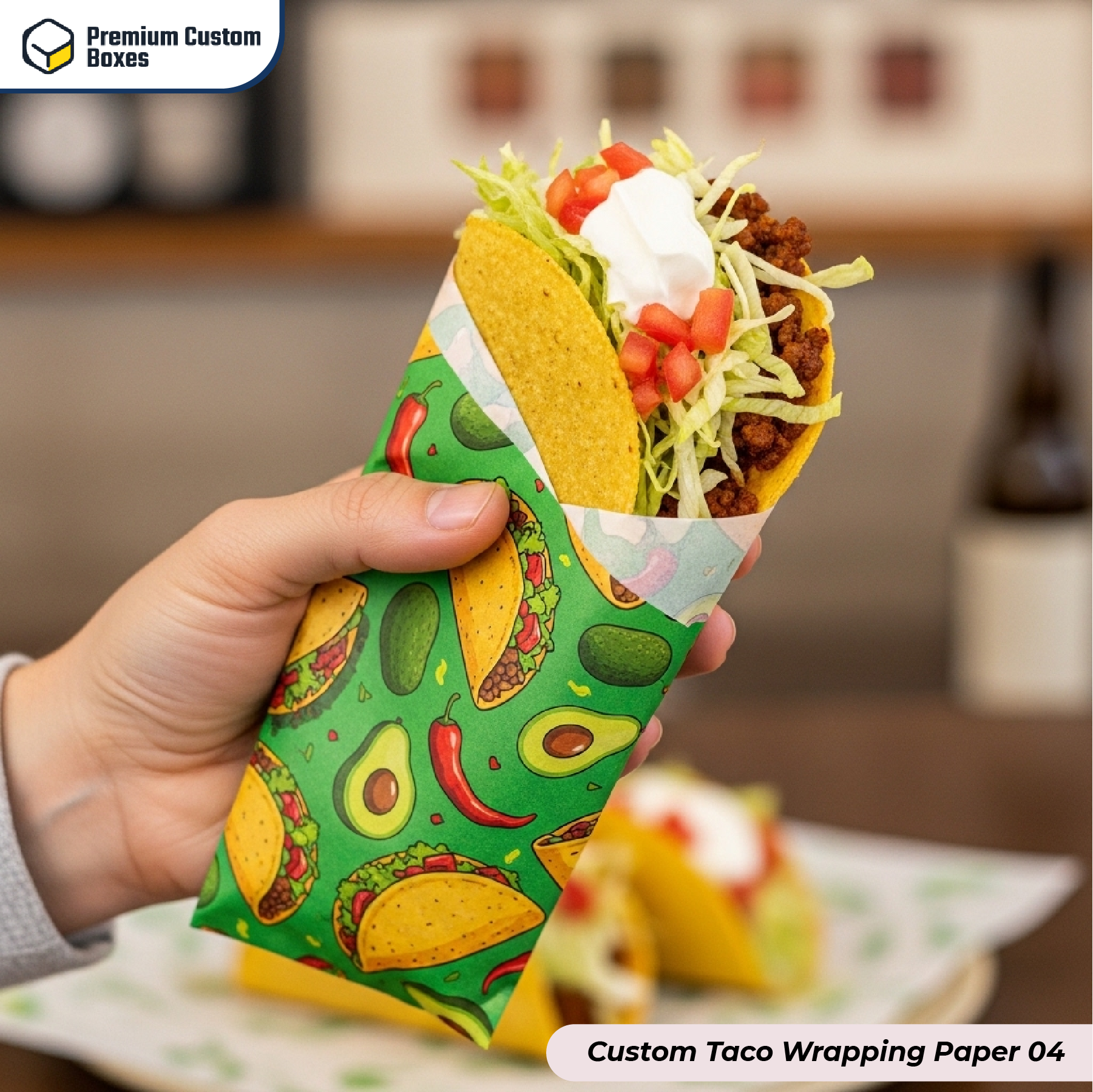 Custom Taco Wrapping Paper