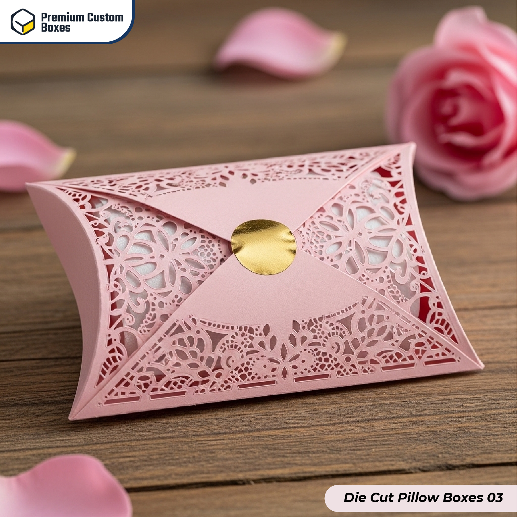 Custom Die Cut​ Pillow Boxes