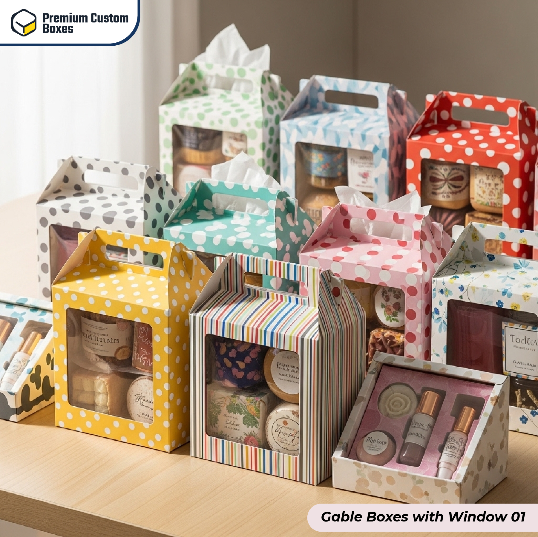 Gable Boxes With Window