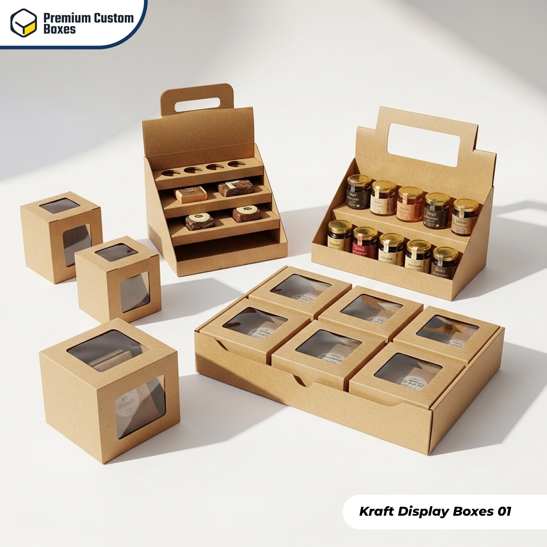 Custom Kraft Display Boxes