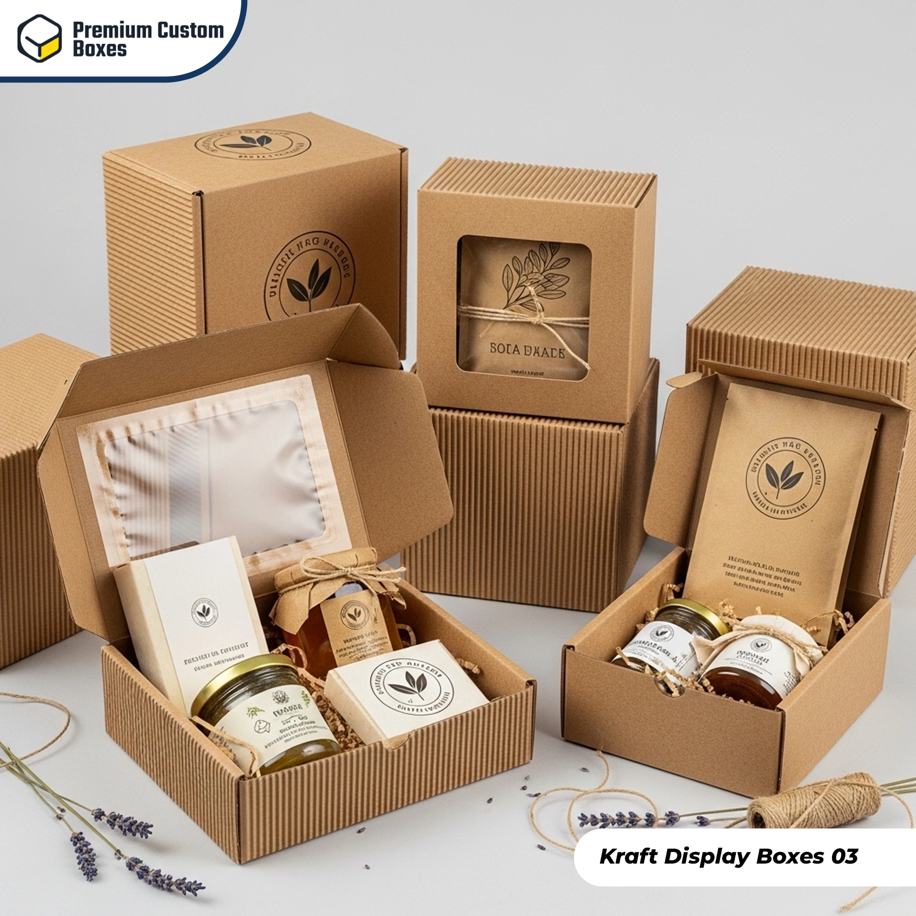 Custom Kraft Display Boxes
