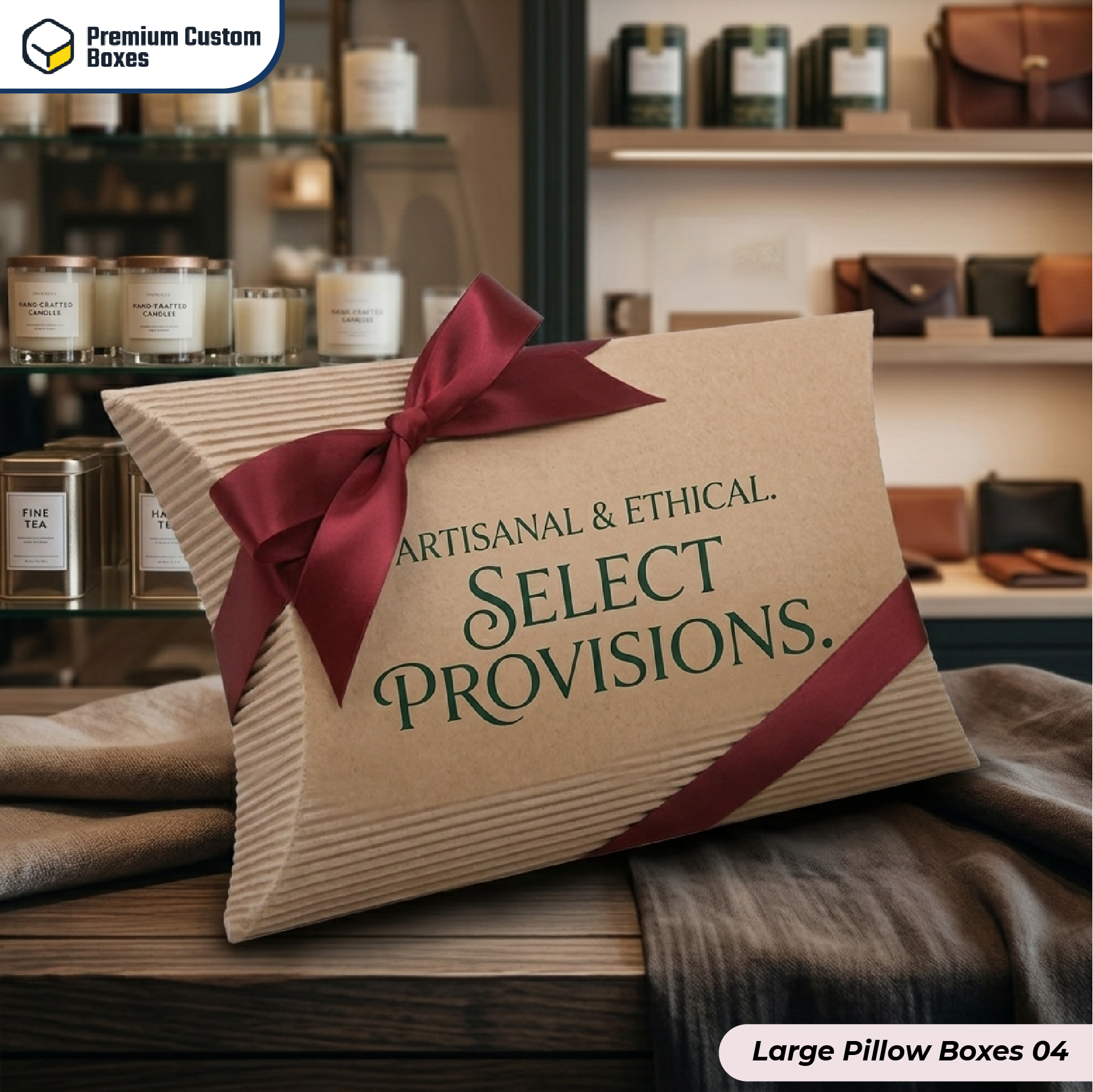 Custom Large Pillow Boxes