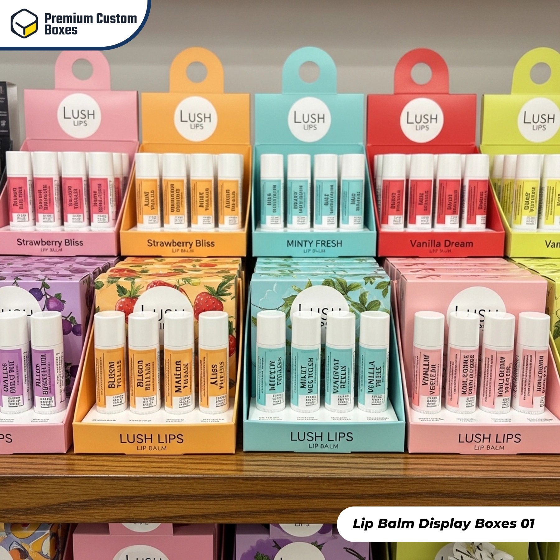 Lip Balm Display Boxes
