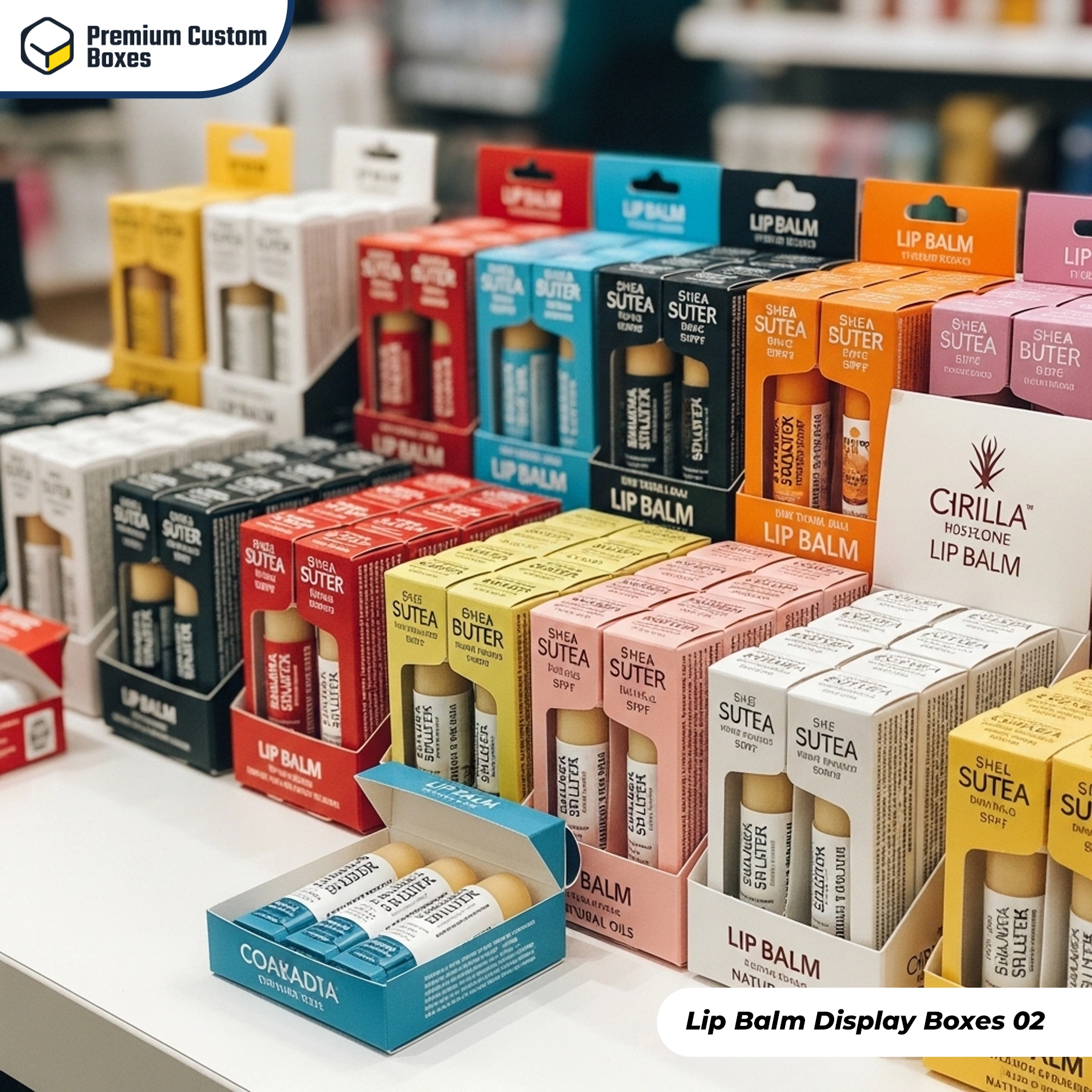Lip Balm Display Boxes